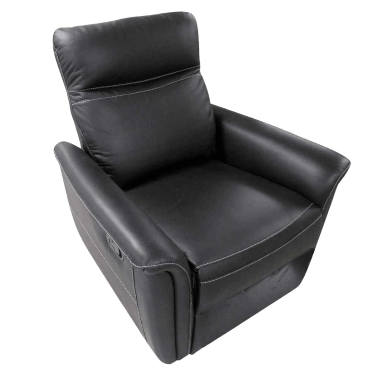 Fauteuil relax en cuir avec mécanisme