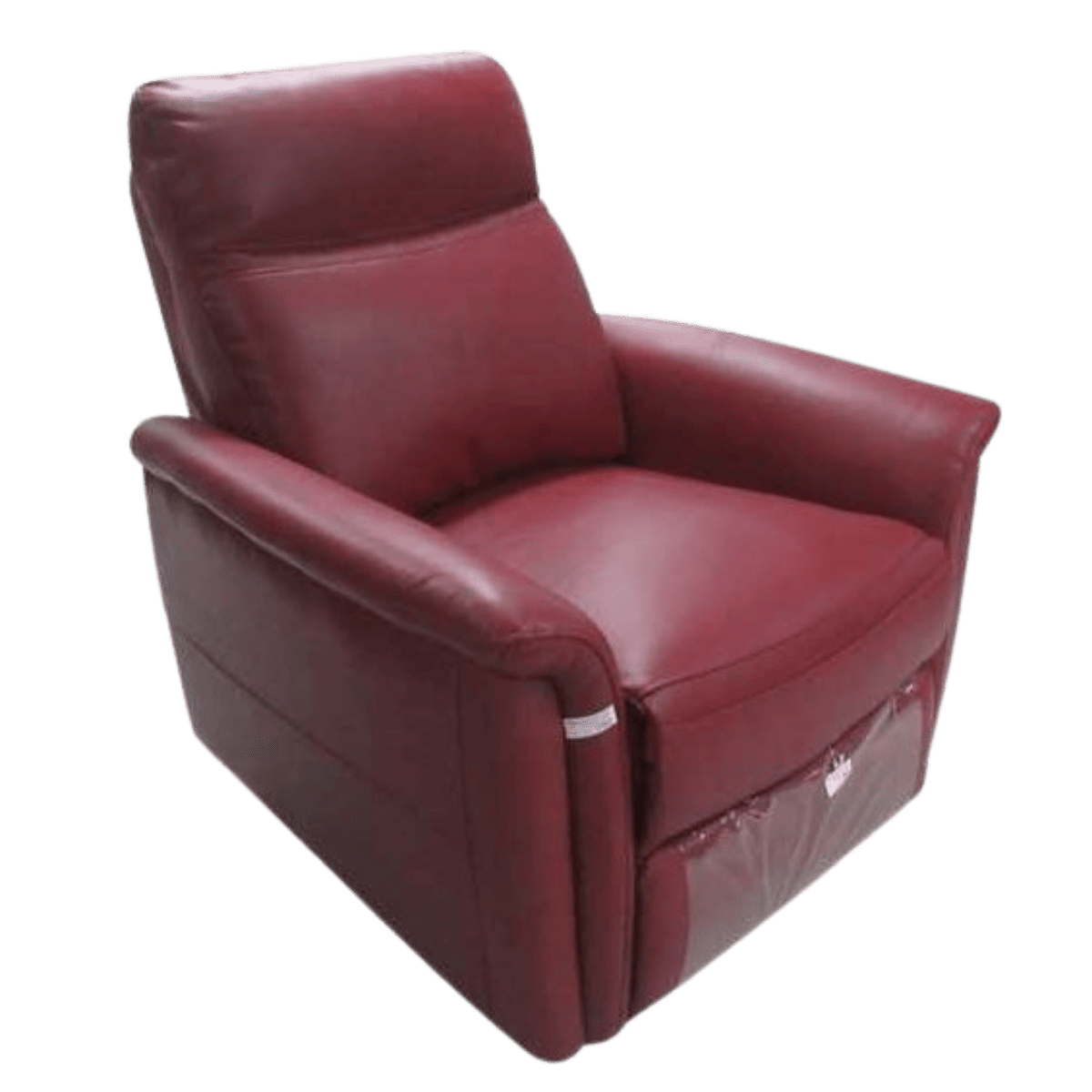 Fauteuil relax en cuir avec mécanisme