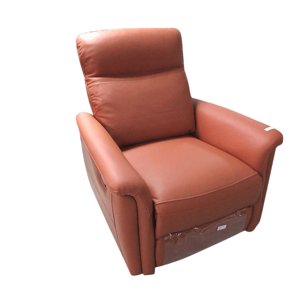 Fauteuil relax en cuir avec mécanisme