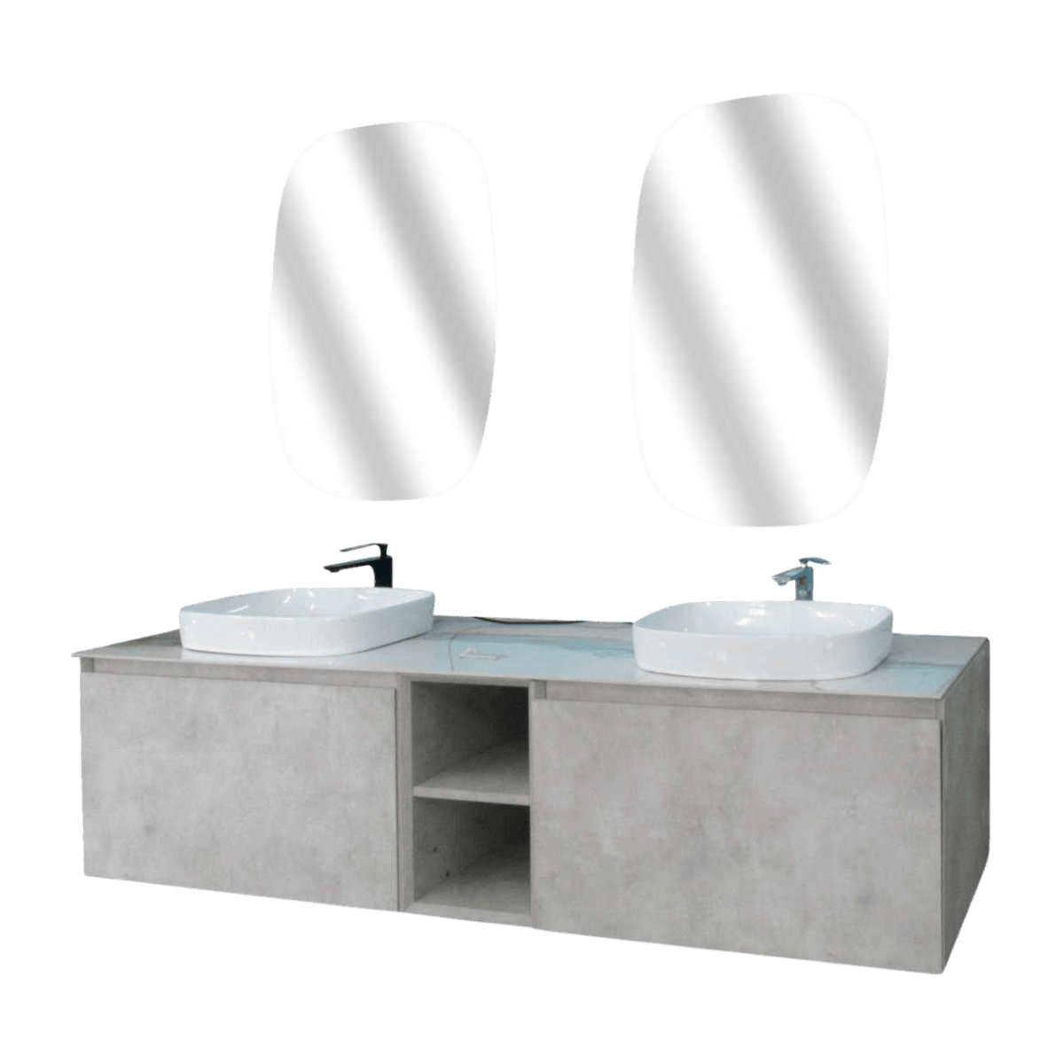 Meuble vasque double ARTISAN