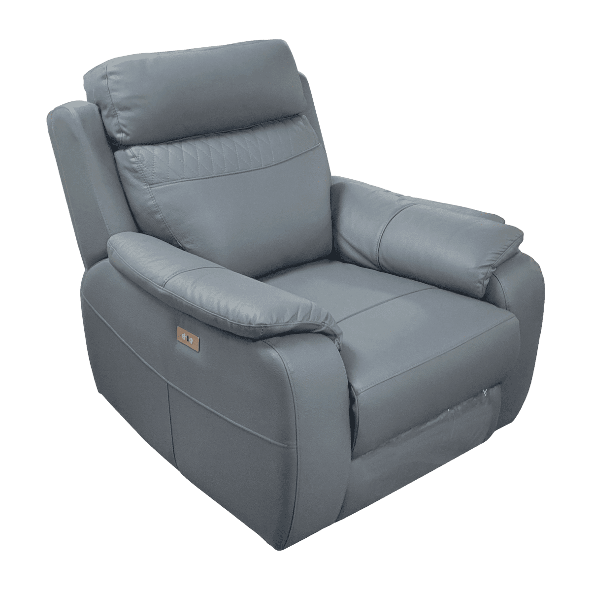 Fauteuil relax en cuir avec mécanisme