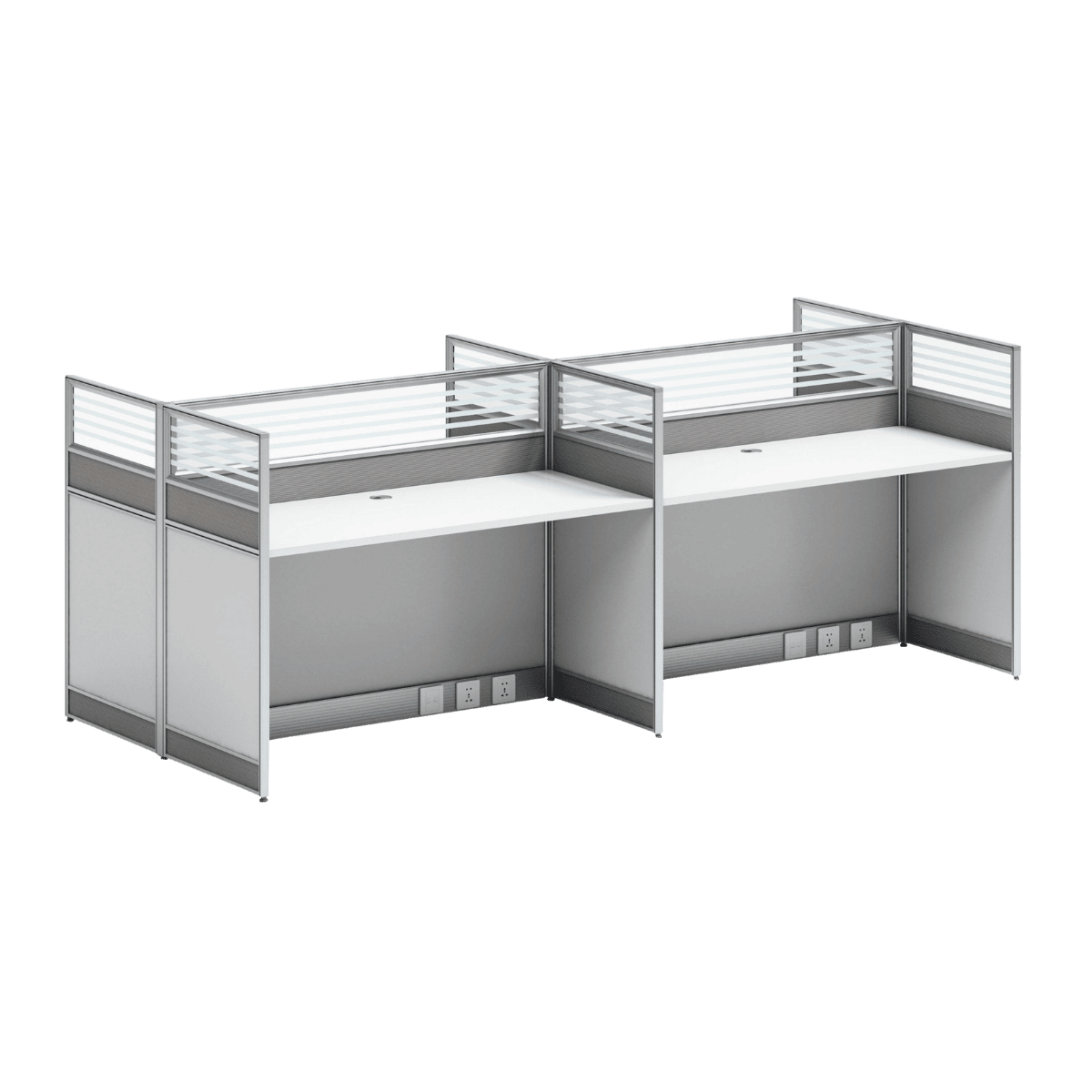 Bureau partition 4 places LANY