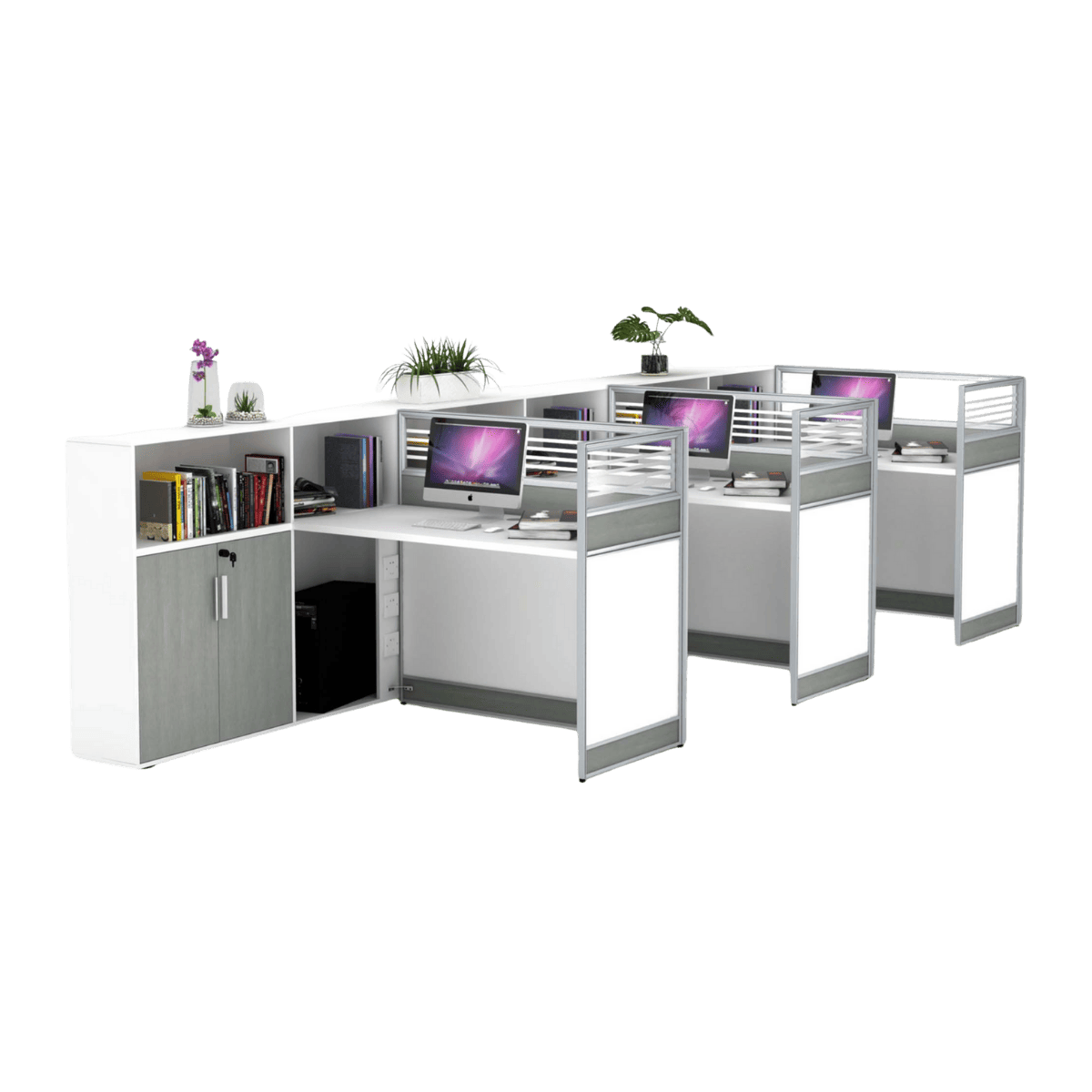 Bureau partition 3 places LANY