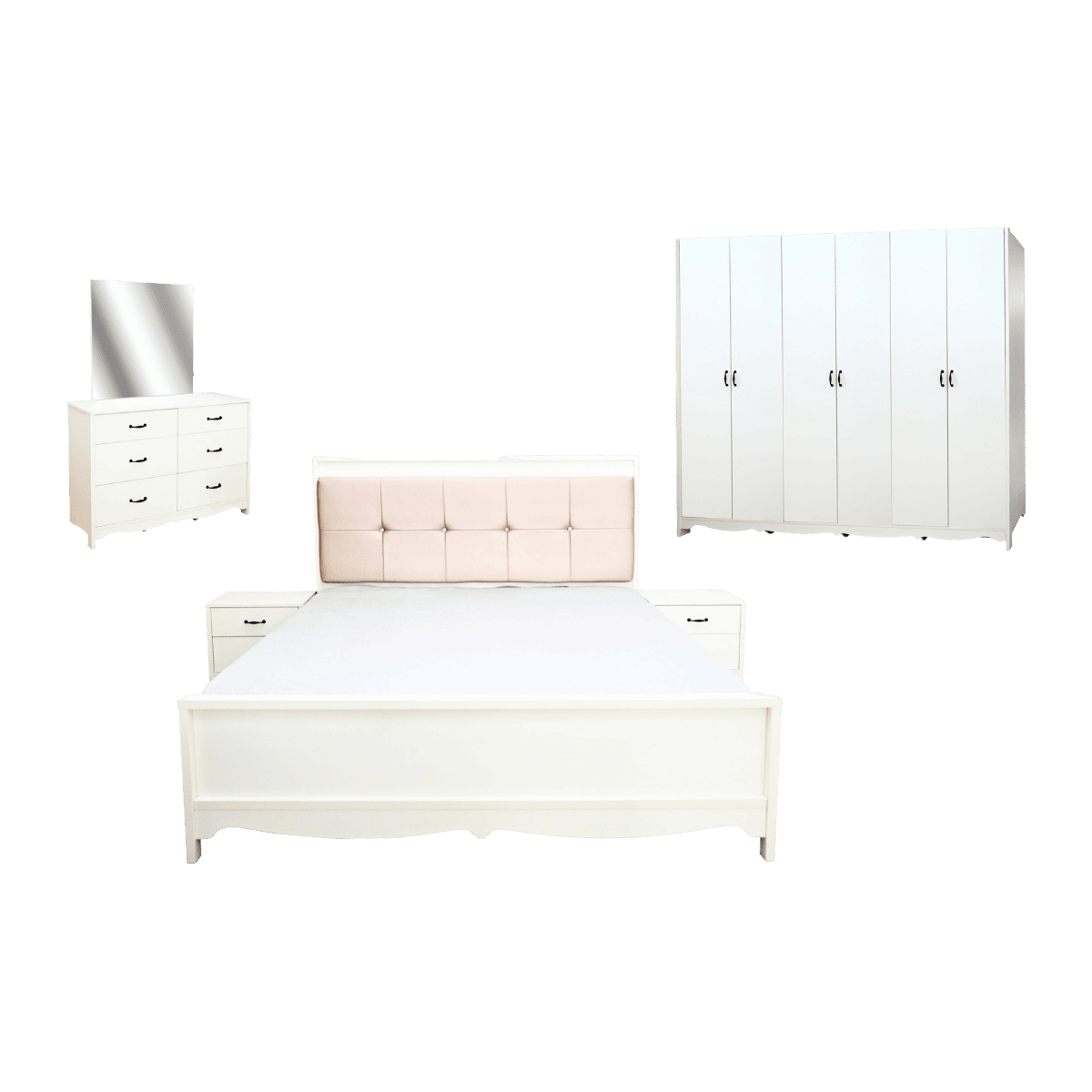 Chambre à coucher complète PEARL
