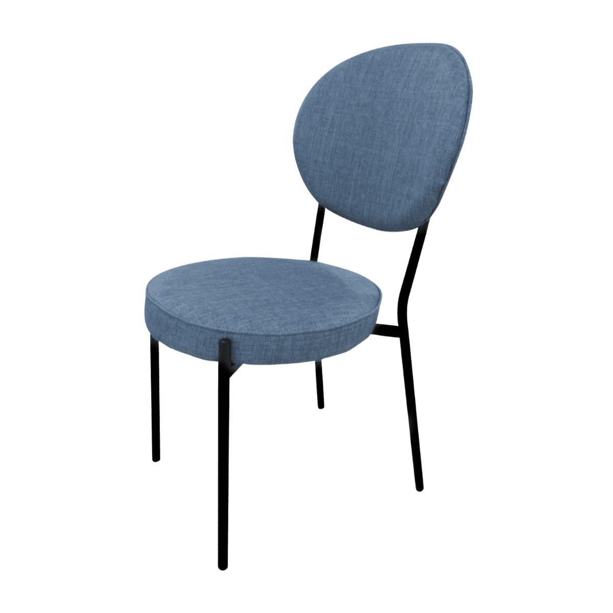 Chaise pour table à manger en tissu