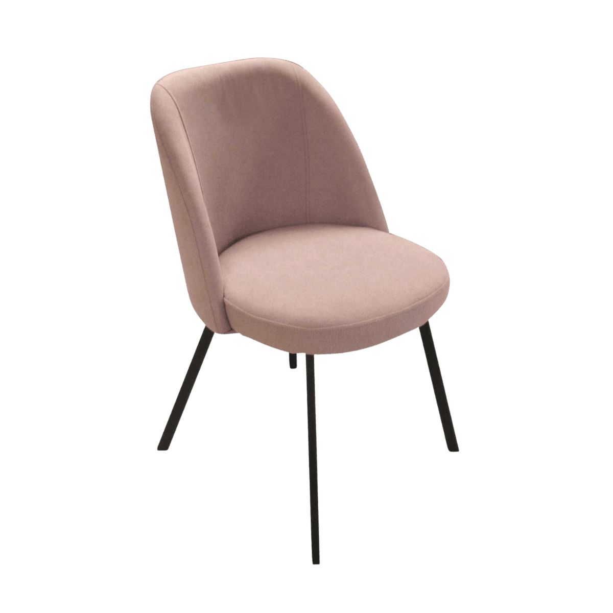 Chaise pour table à manger en tissu