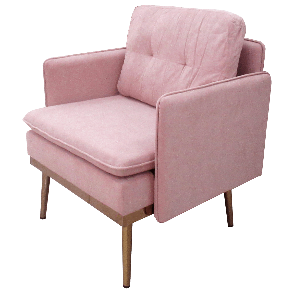 Fauteuil club en velours