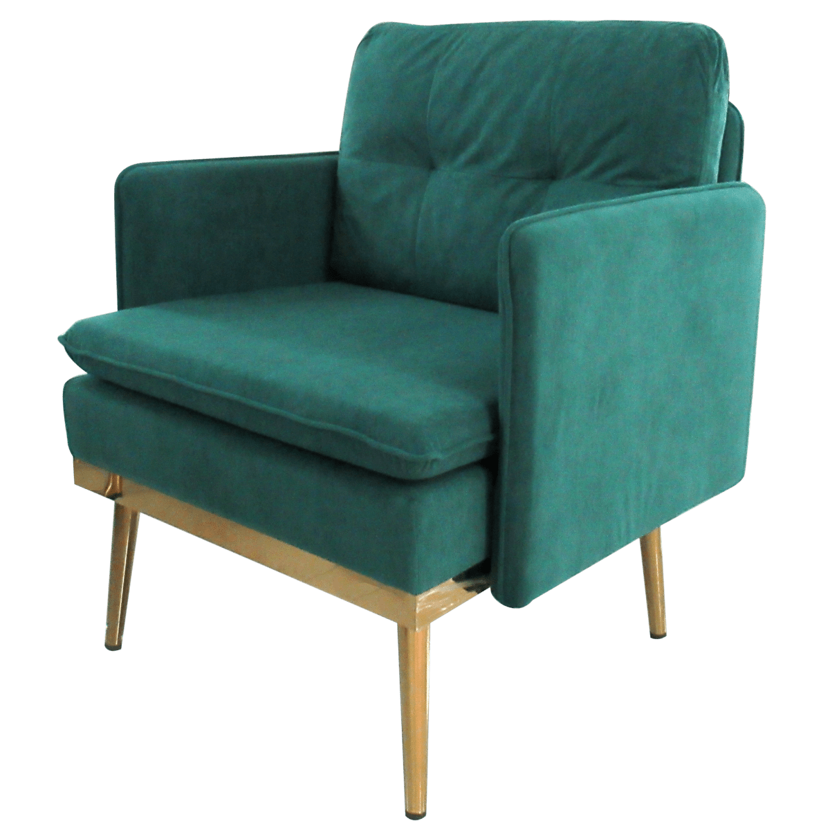 Fauteuil club en velours