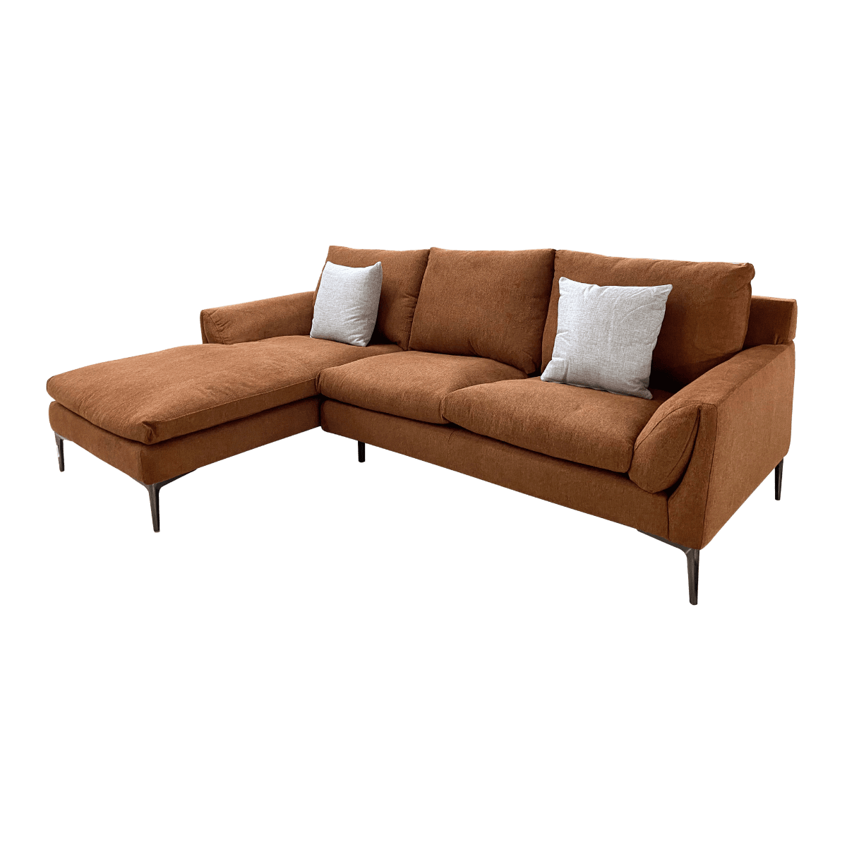 Salon d'angle en tissu