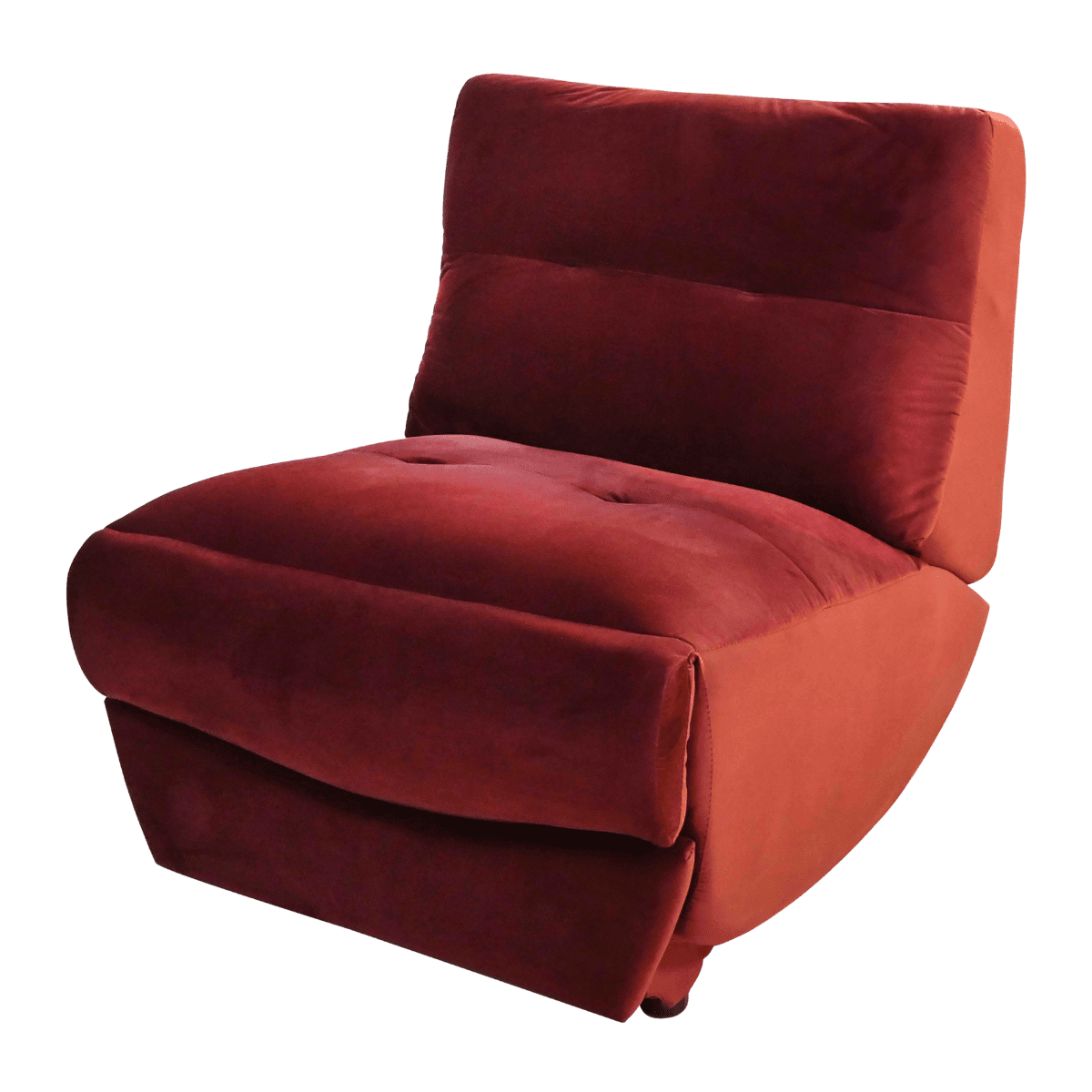 Fauteuil en velours