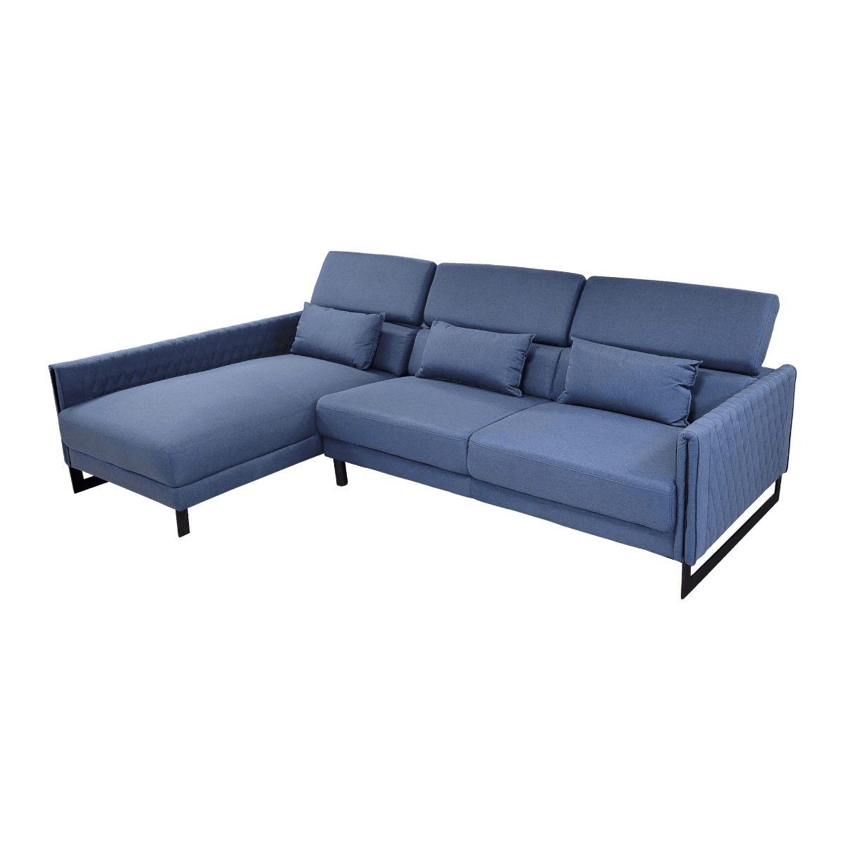 Salon d'angle en tissu