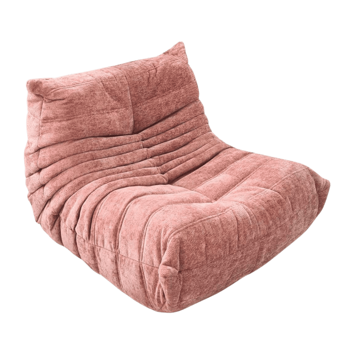 Pouf relax en tissu