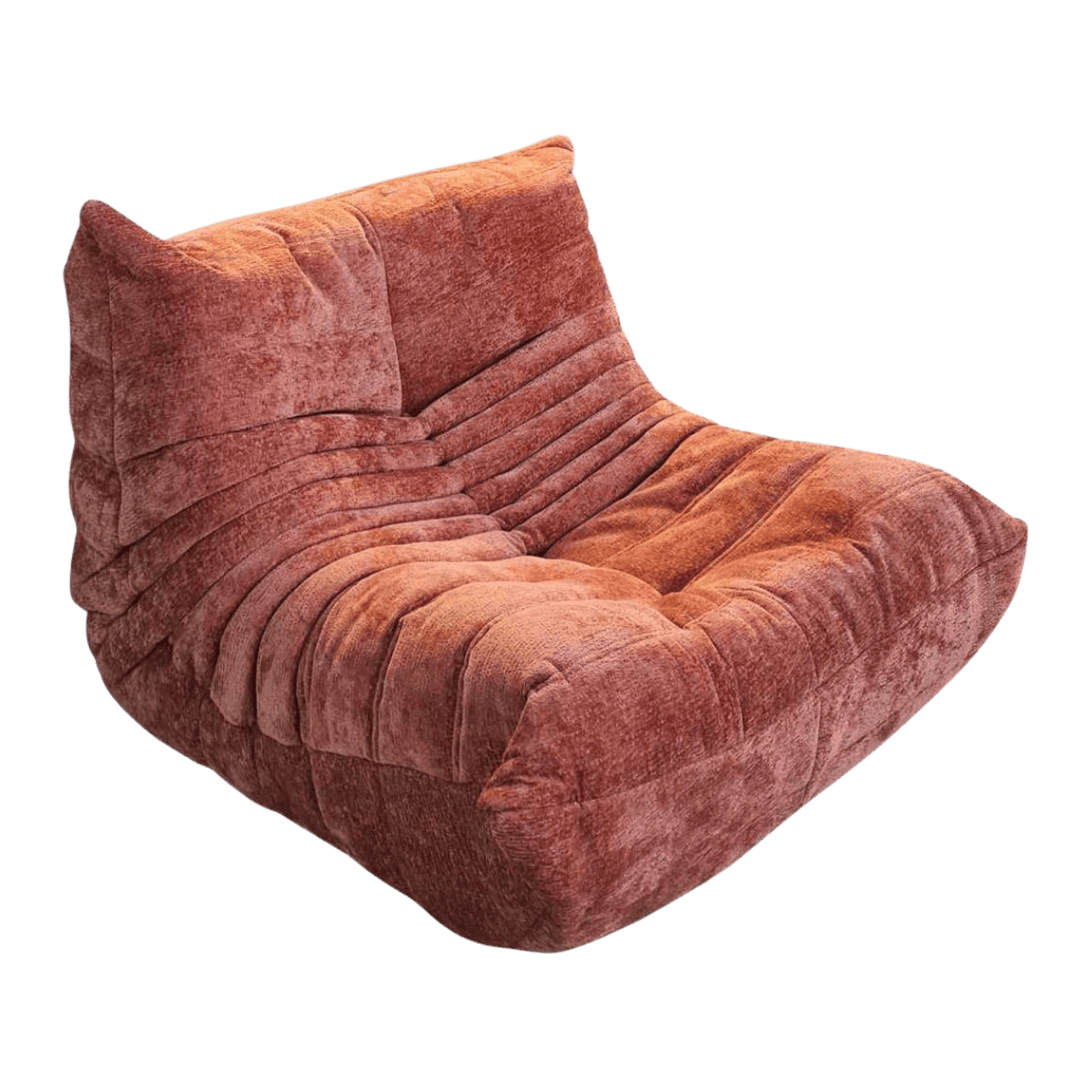 Pouf relax en tissu