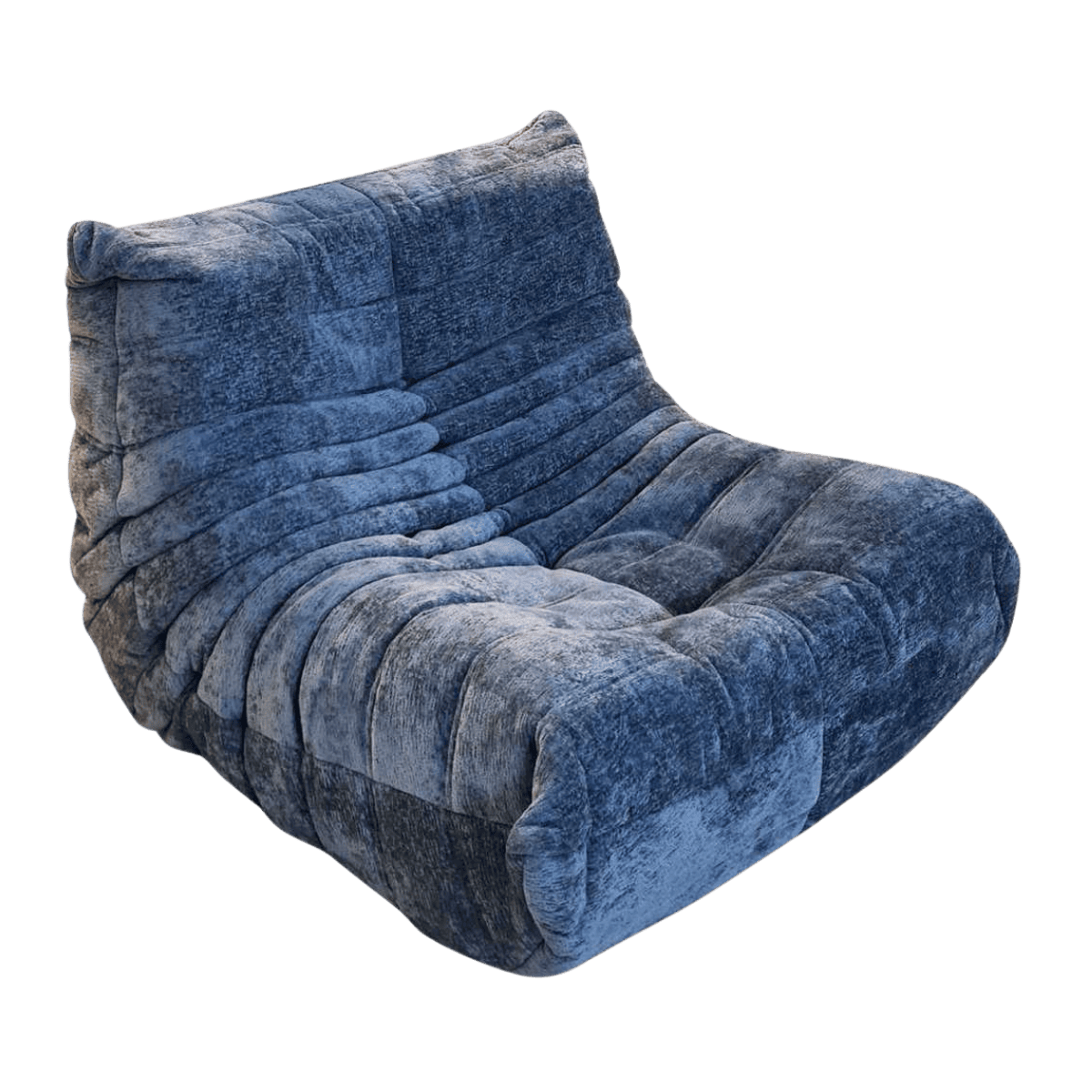 Pouf relax en tissu