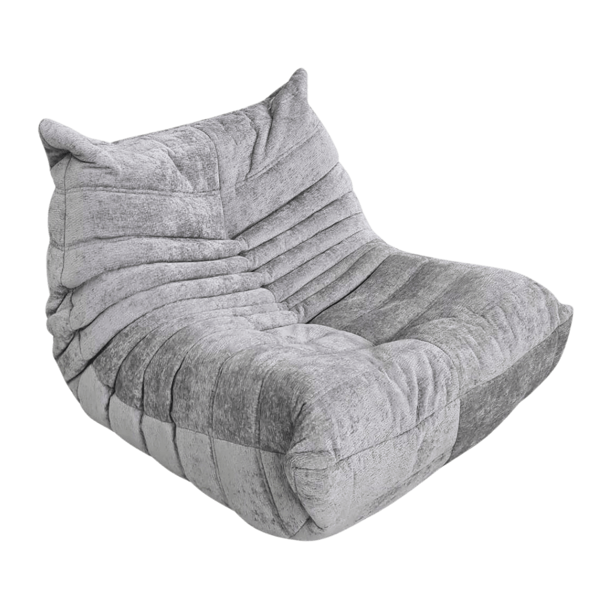 Pouf relax en tissu