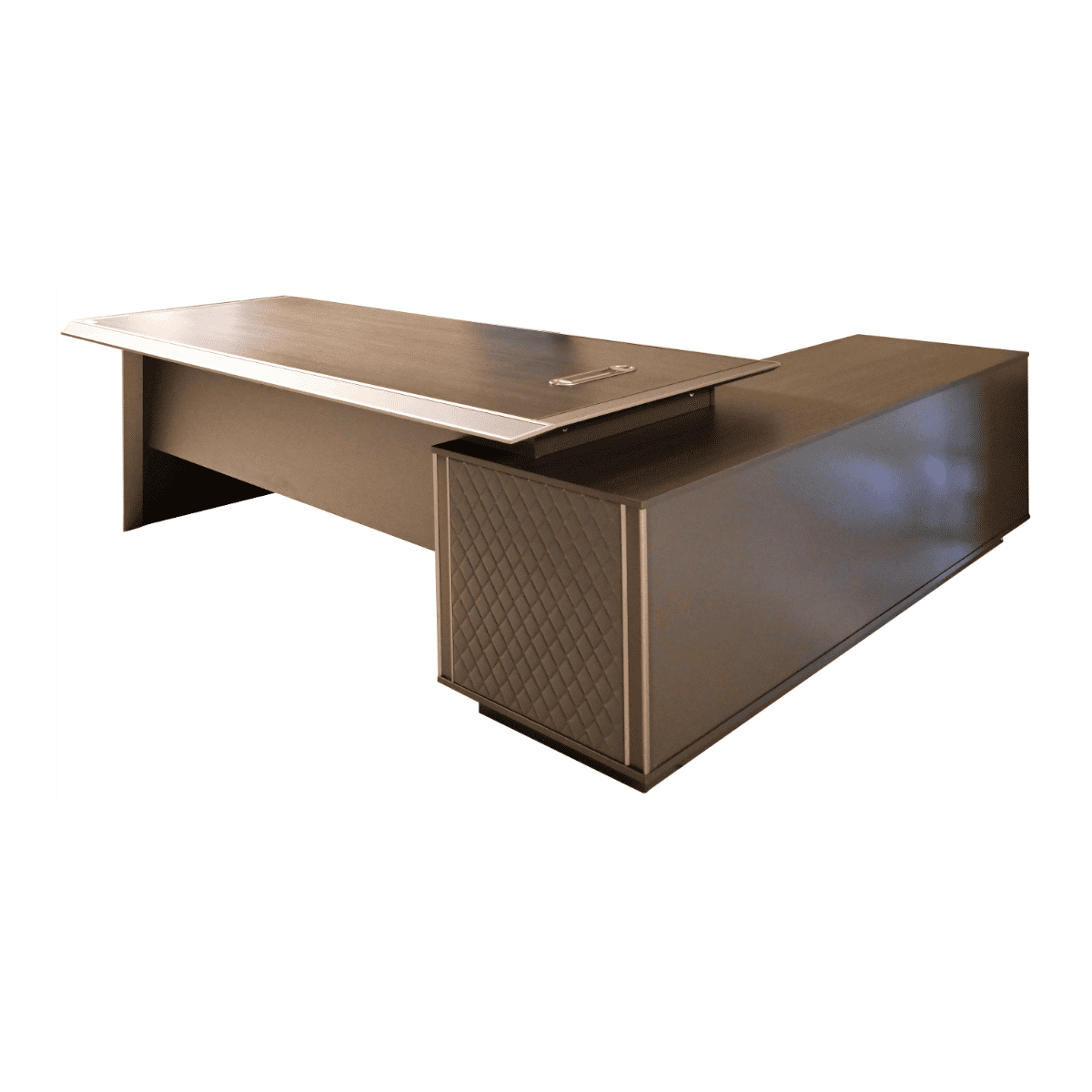 Bureau Président 240 cm PURPLE TEAK
