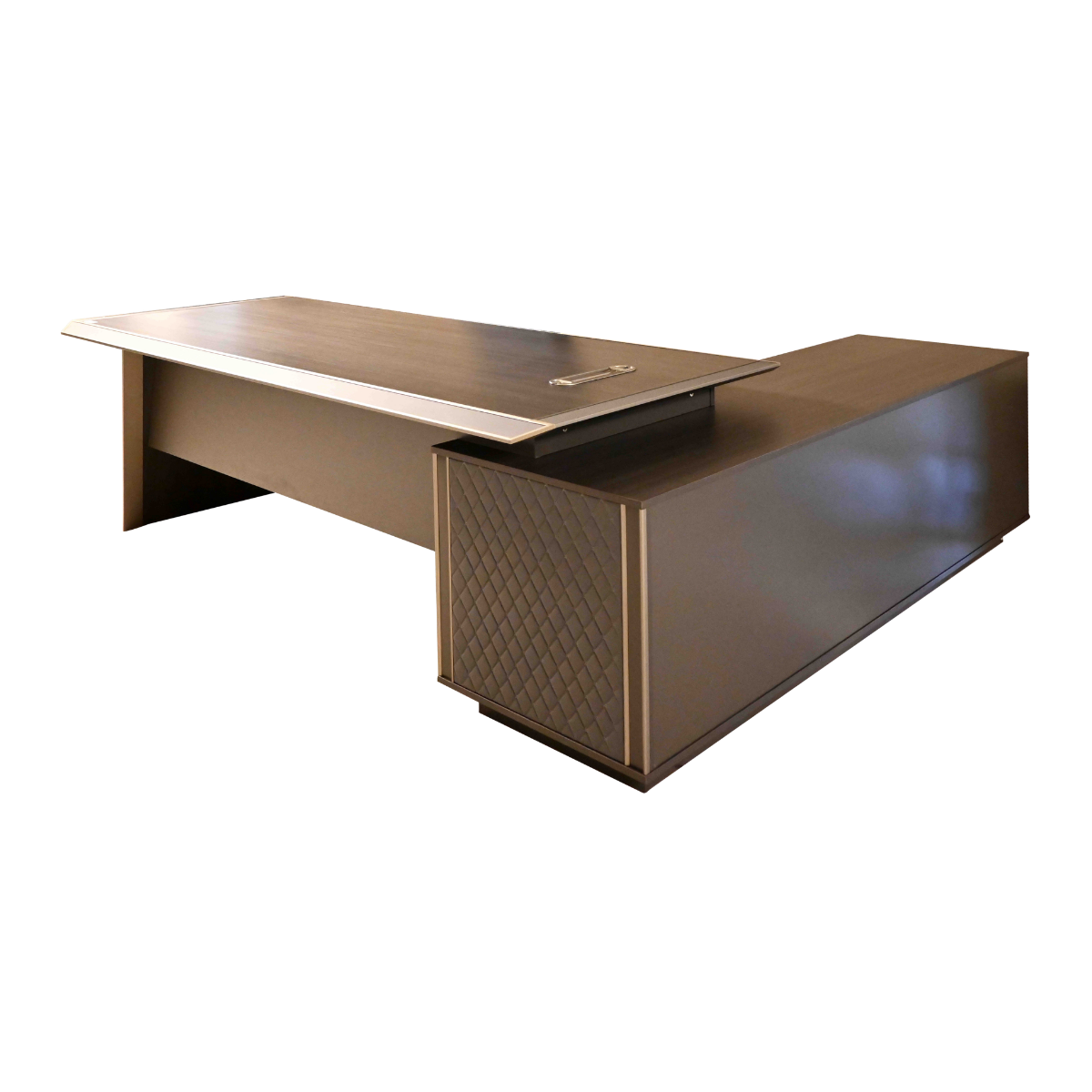 Bureau Président 240 cm PURPLE TEAK