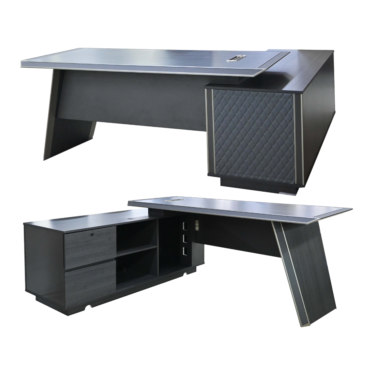 Bureau Direction 200 cm PURPLE TEAK