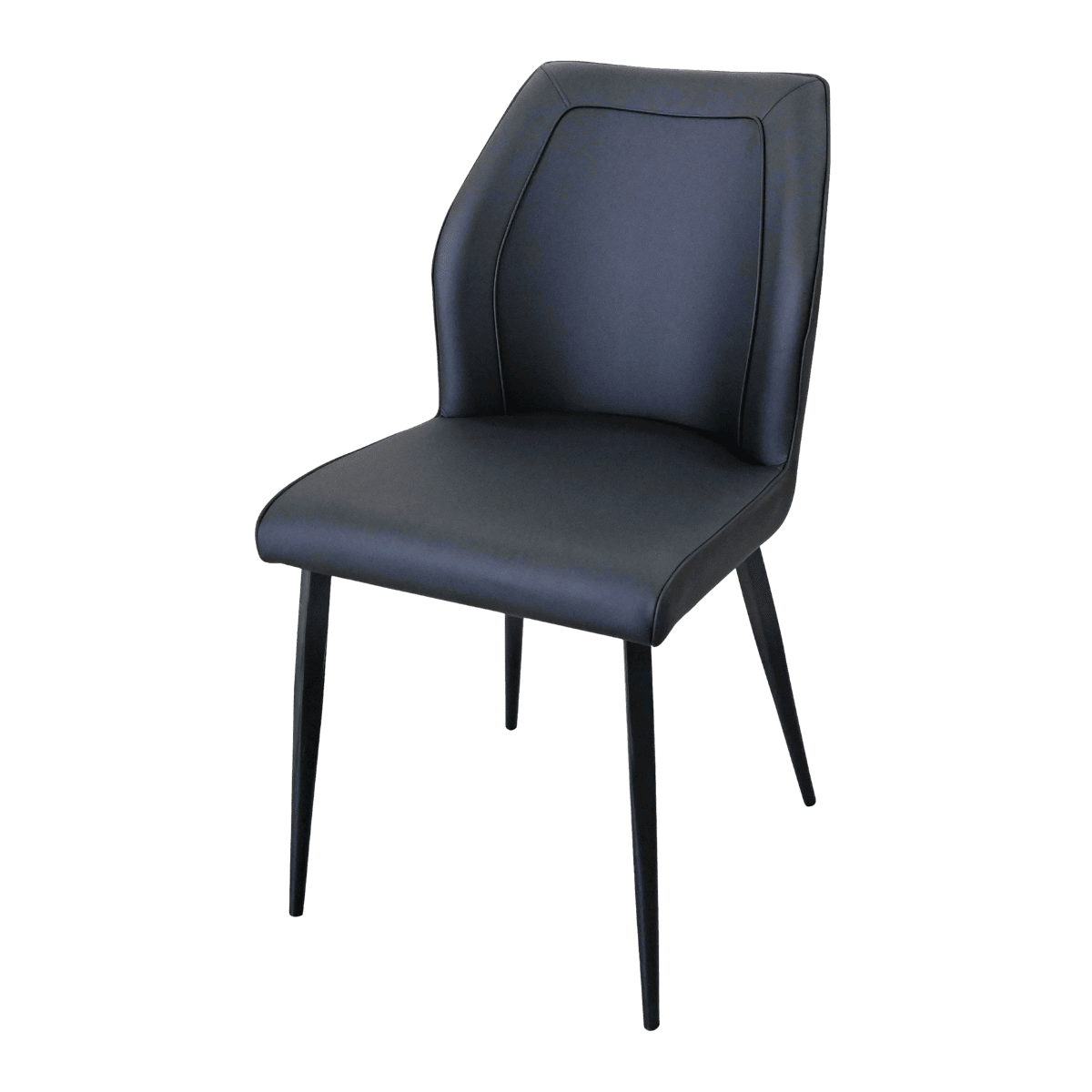 Chaise pour table à manger en simili cuir