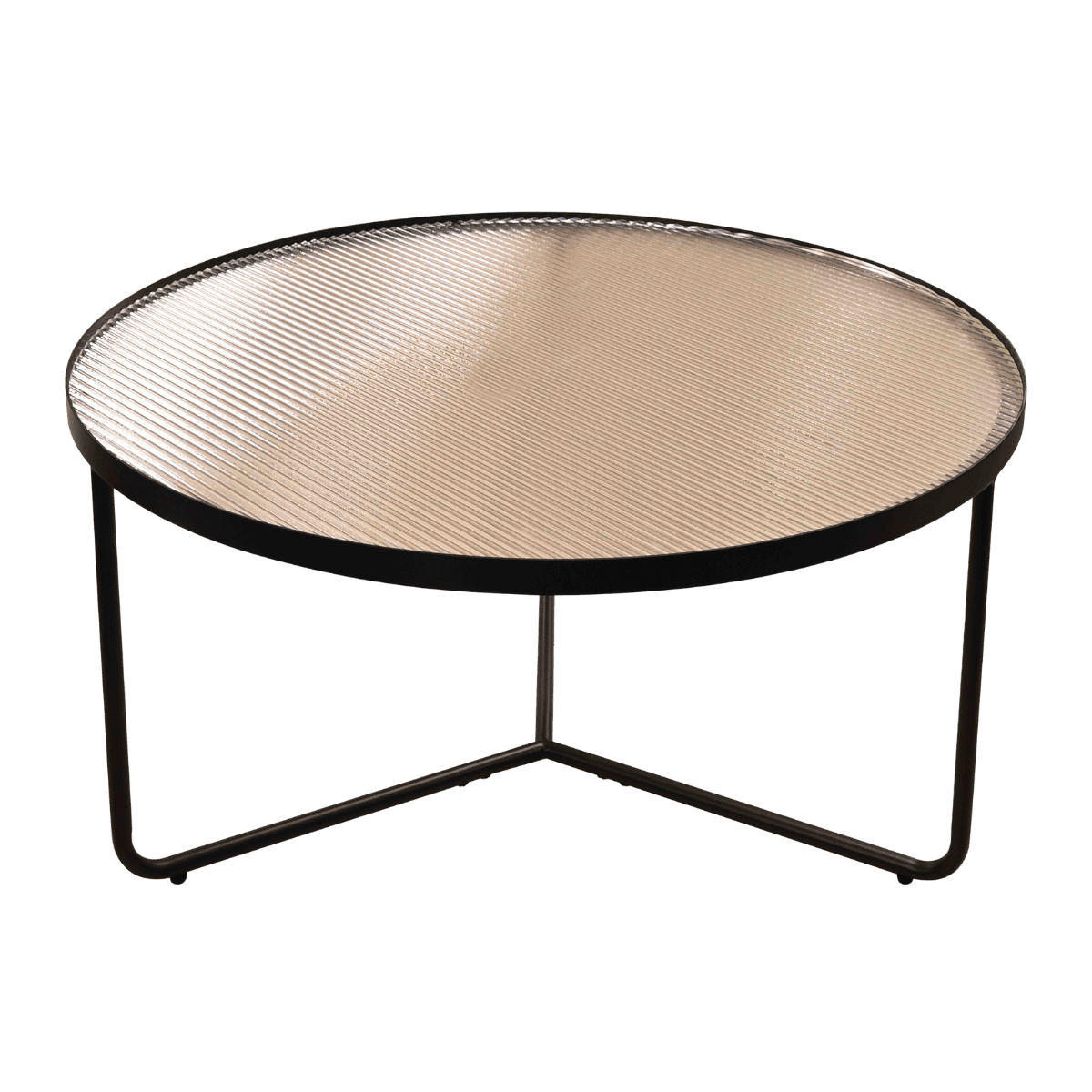 Table basse en verre