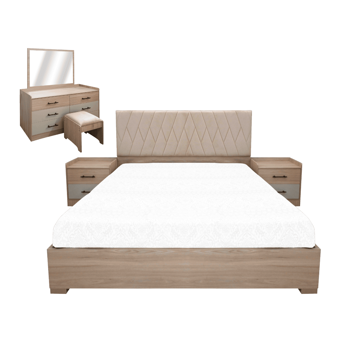 Chambre sans armoire LEA