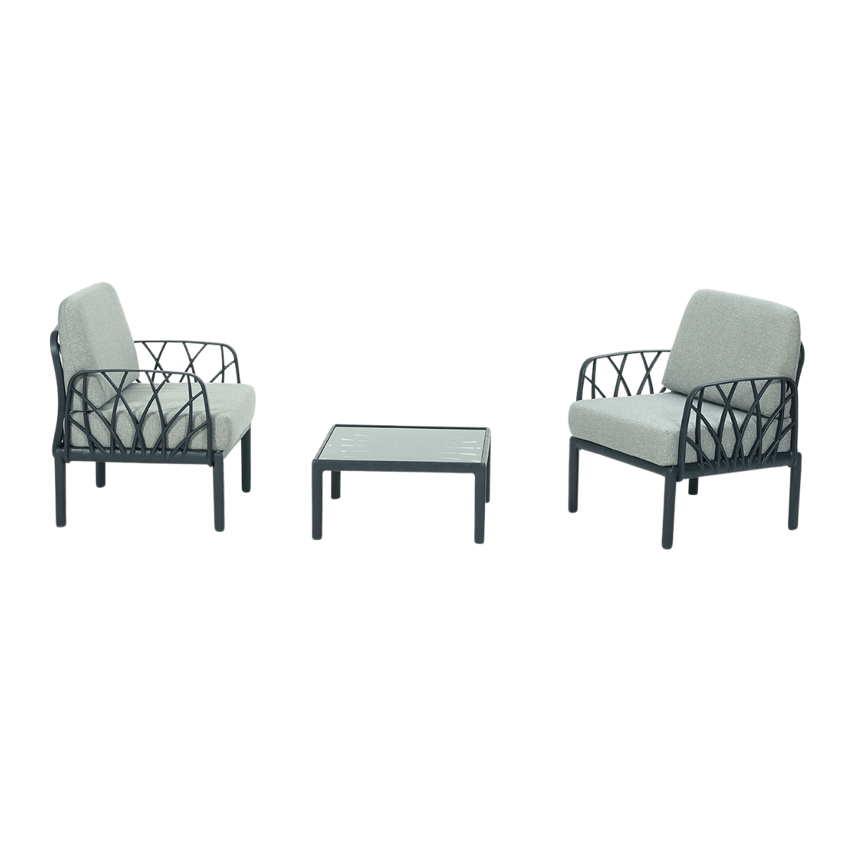 Salon de jardin duo