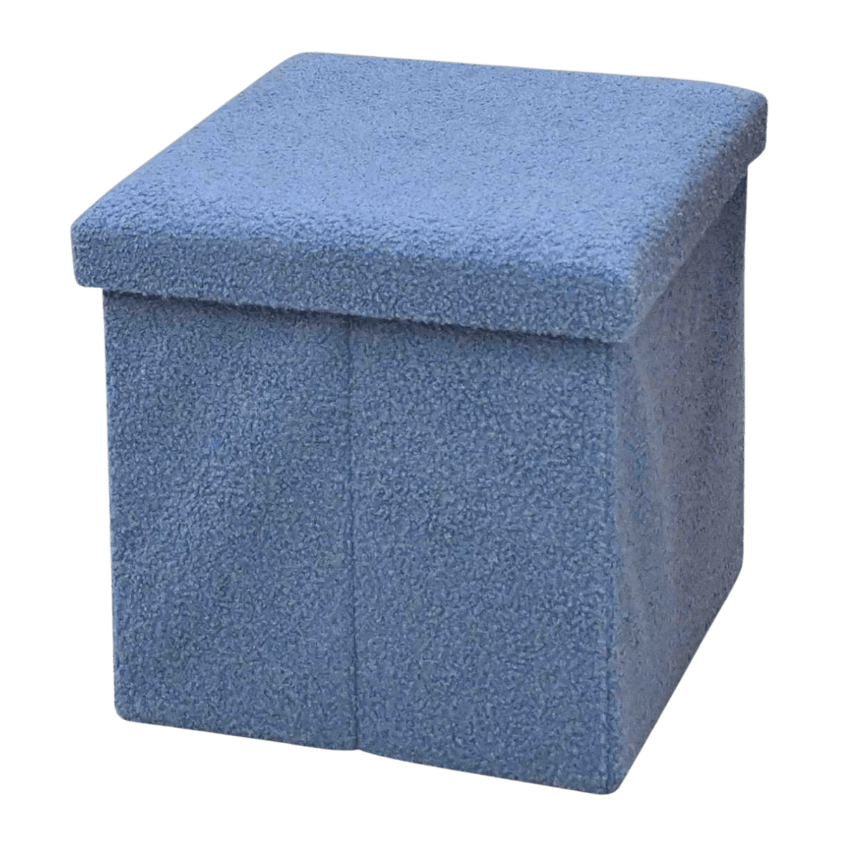 Pouf de rangement en tissu