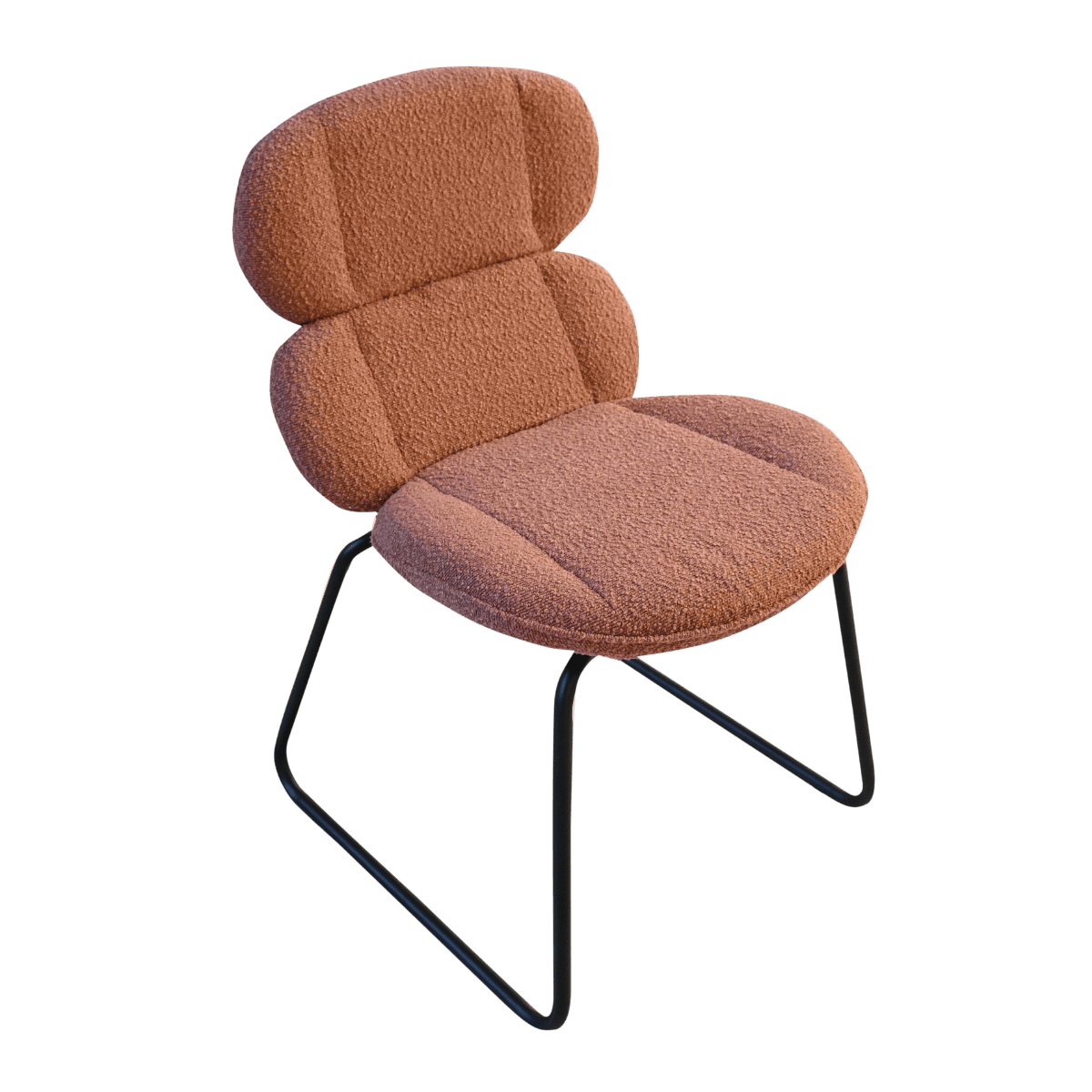 Chaise pour table à manger en tissu
