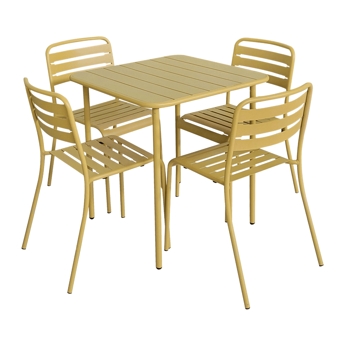 Table de jardin + 4 chaises