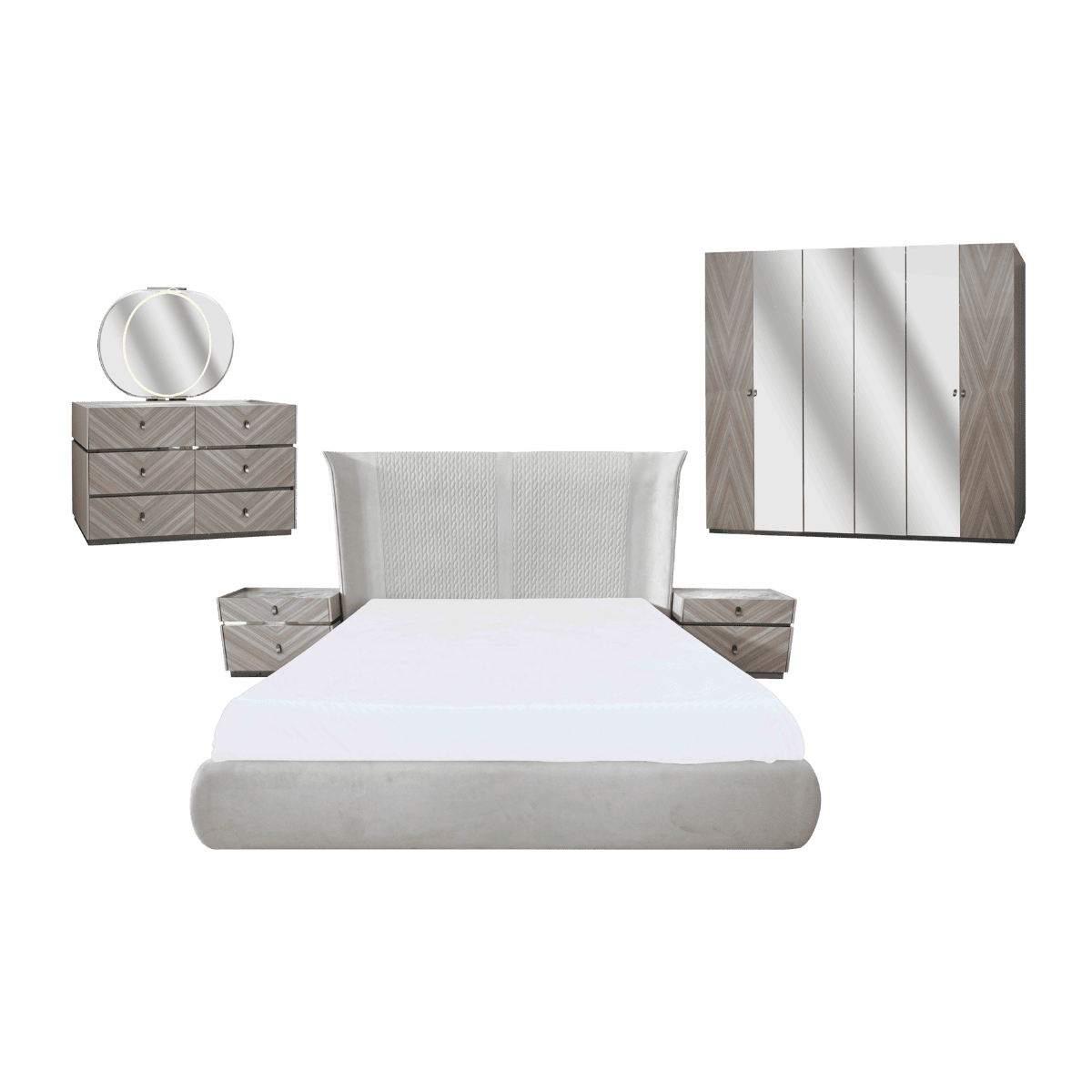 Chambre à coucher complète ATHENA