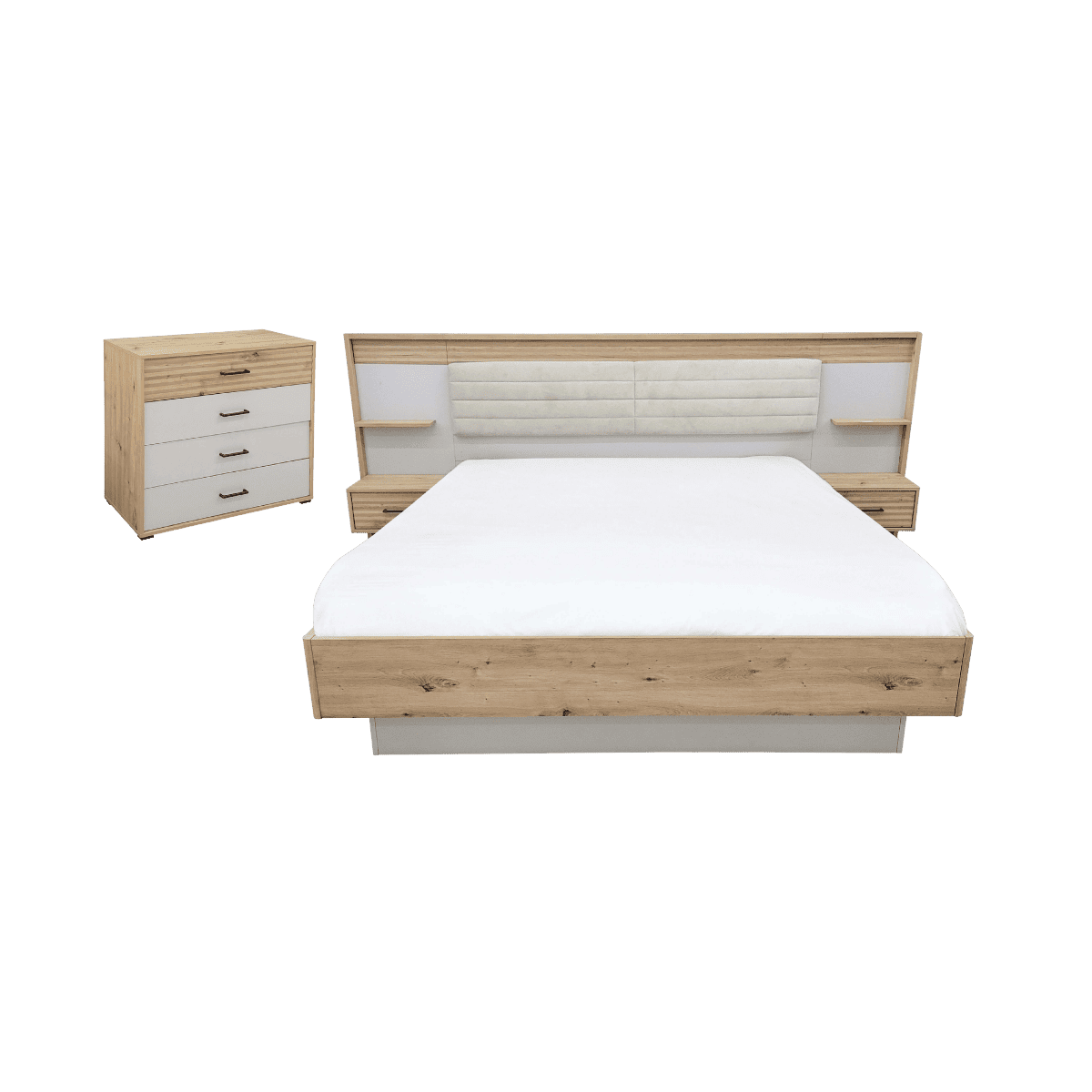 Chambre à coucher sans armoire MODENA
