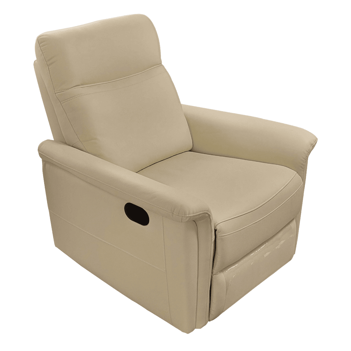 Fauteuil relax en cuir avec mécanisme