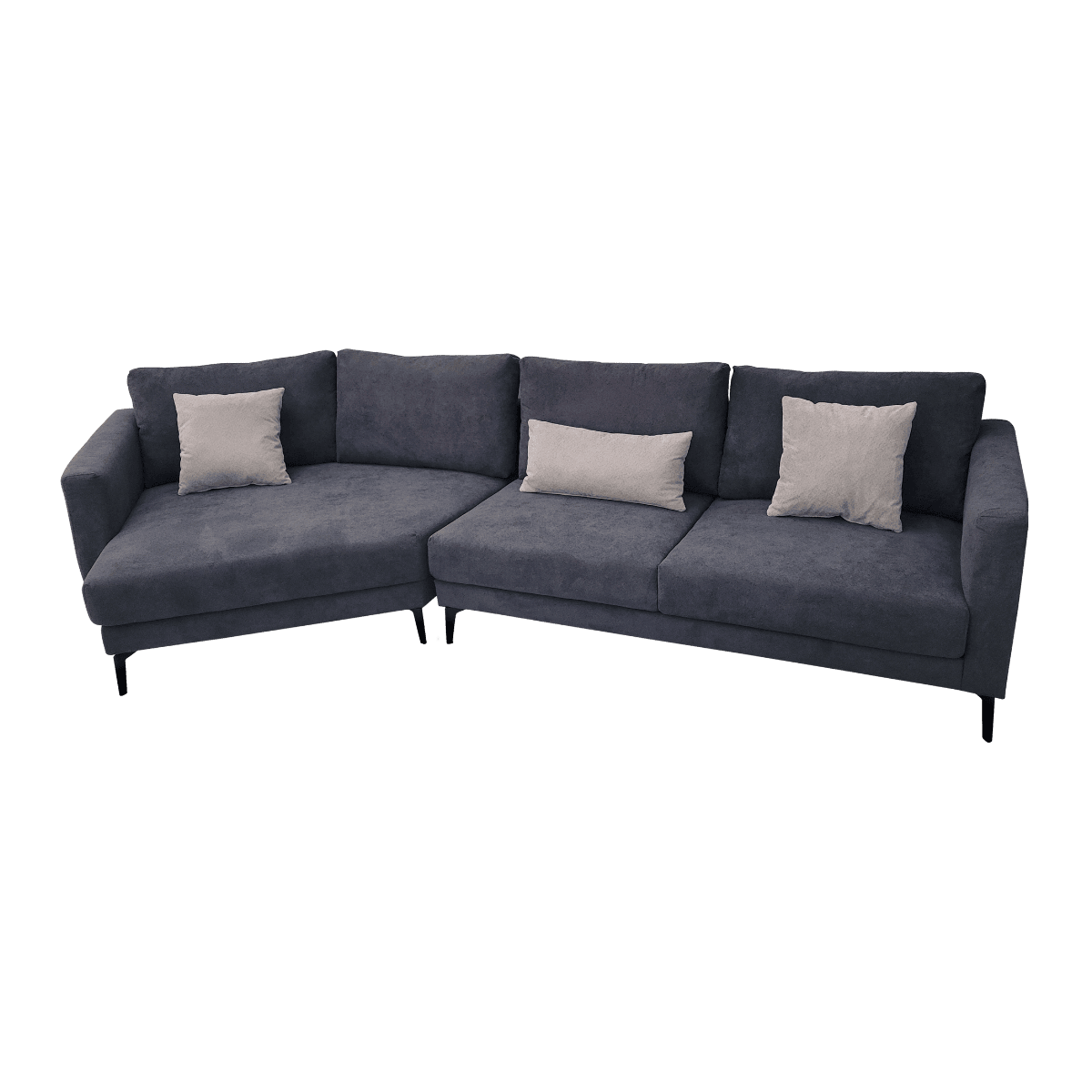Salon d'angle en tissu