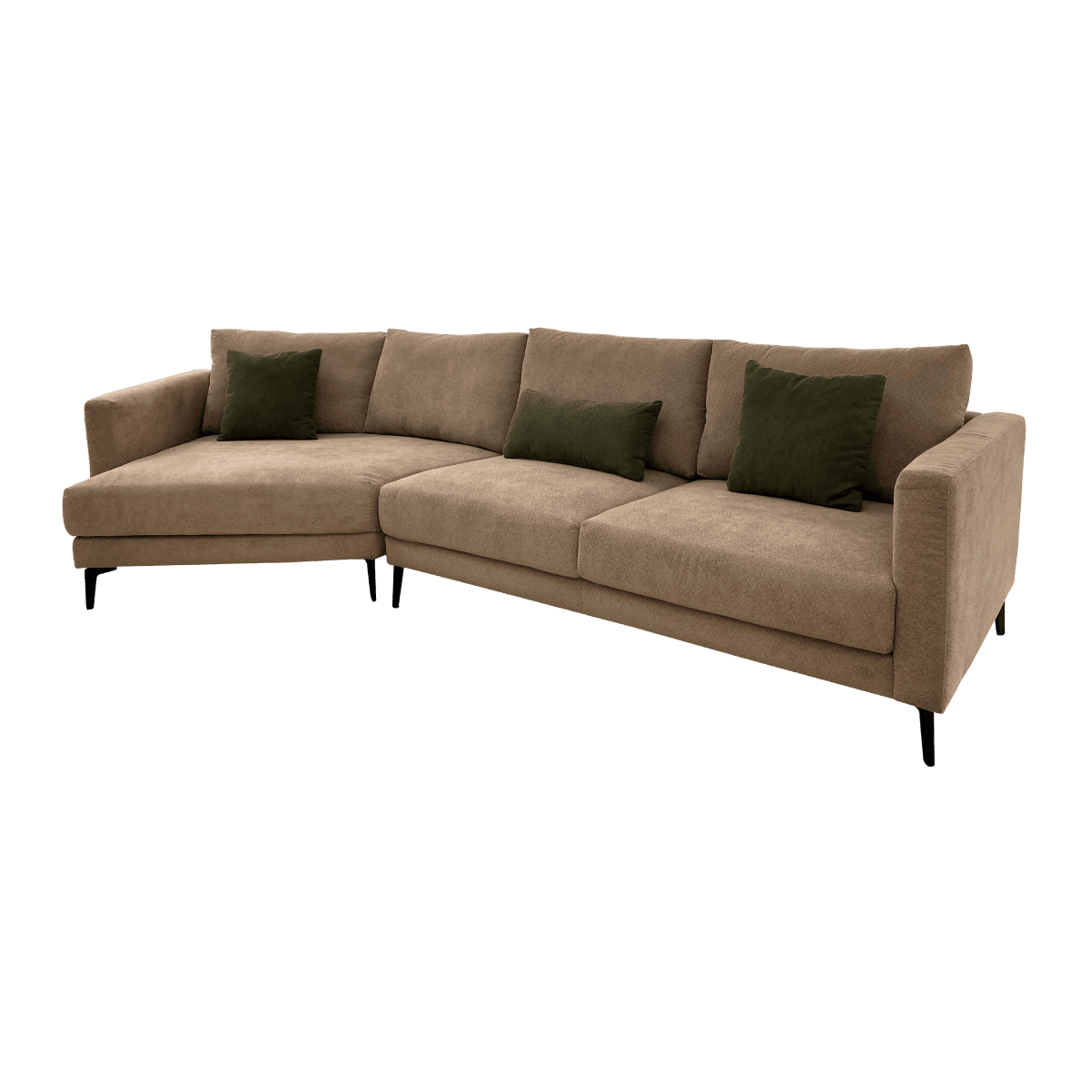 Salon d'angle en tissu