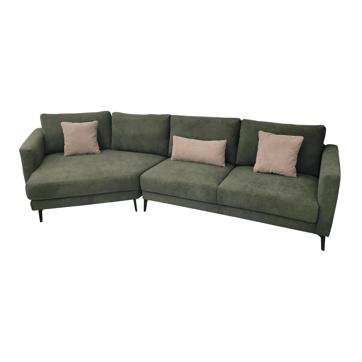 Salon d'angle en tissu