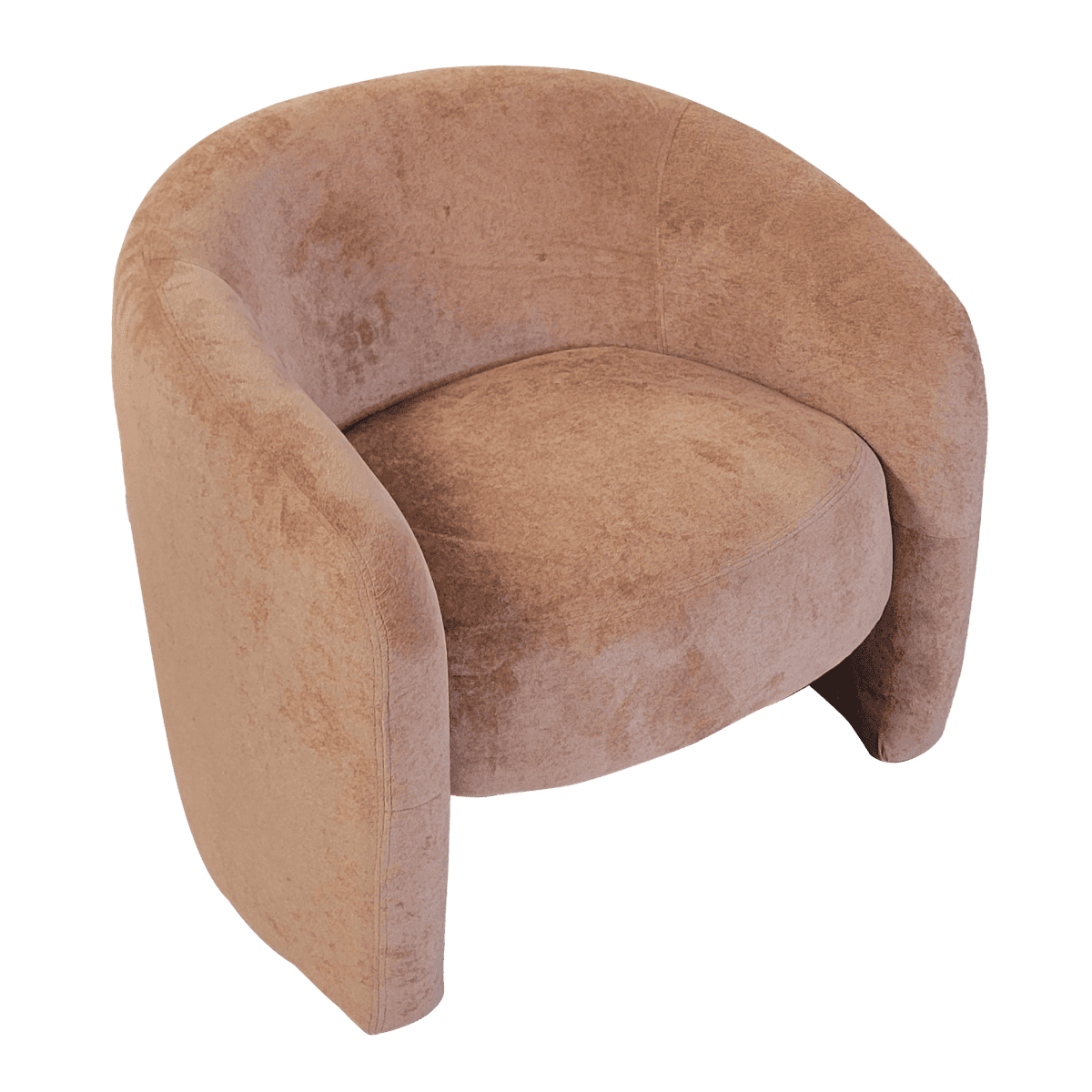 Fauteuil club en tissu