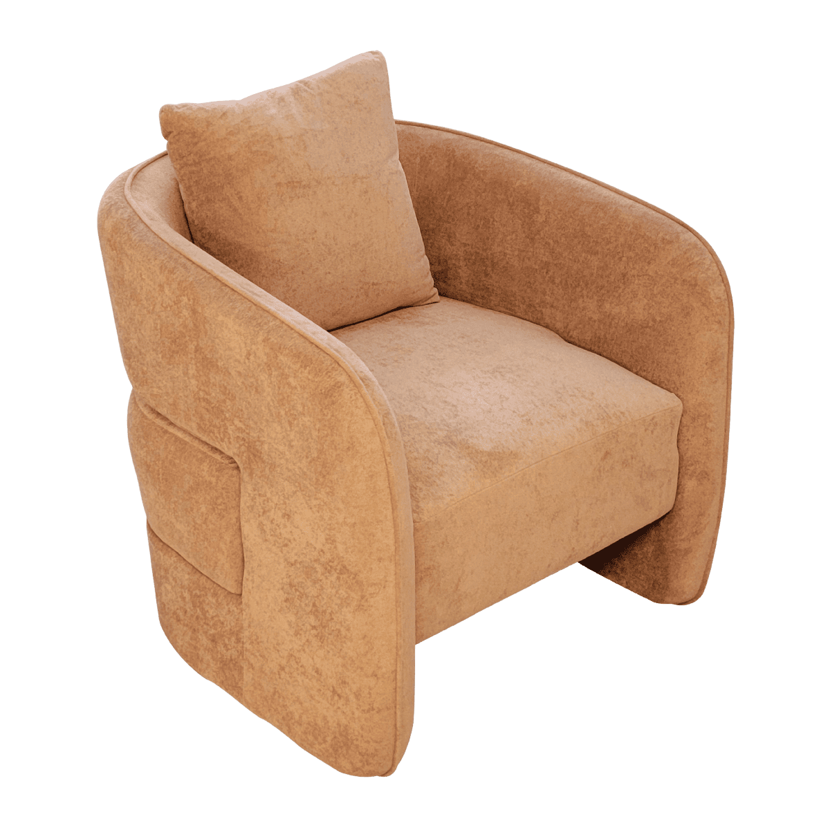 Fauteuil club en tissu