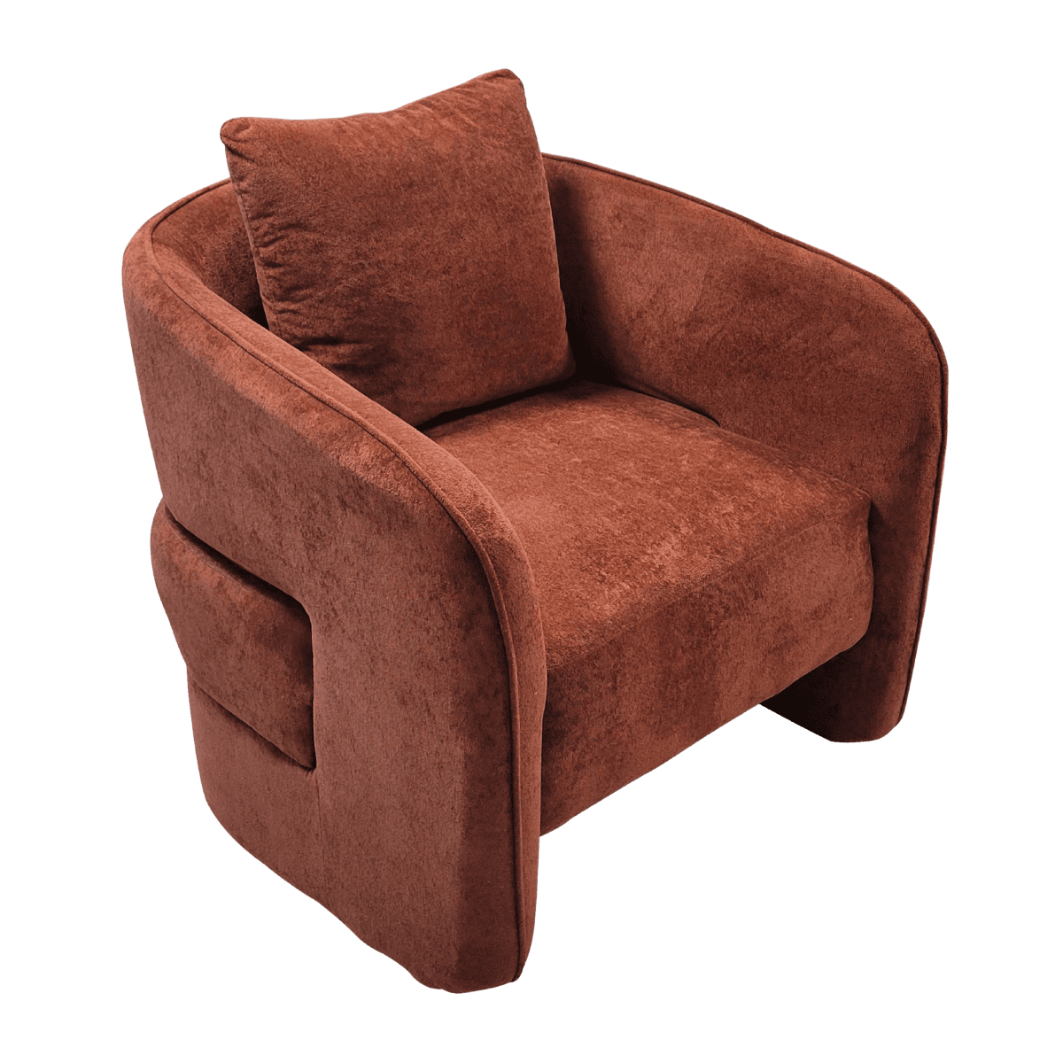 Fauteuil club en tissu