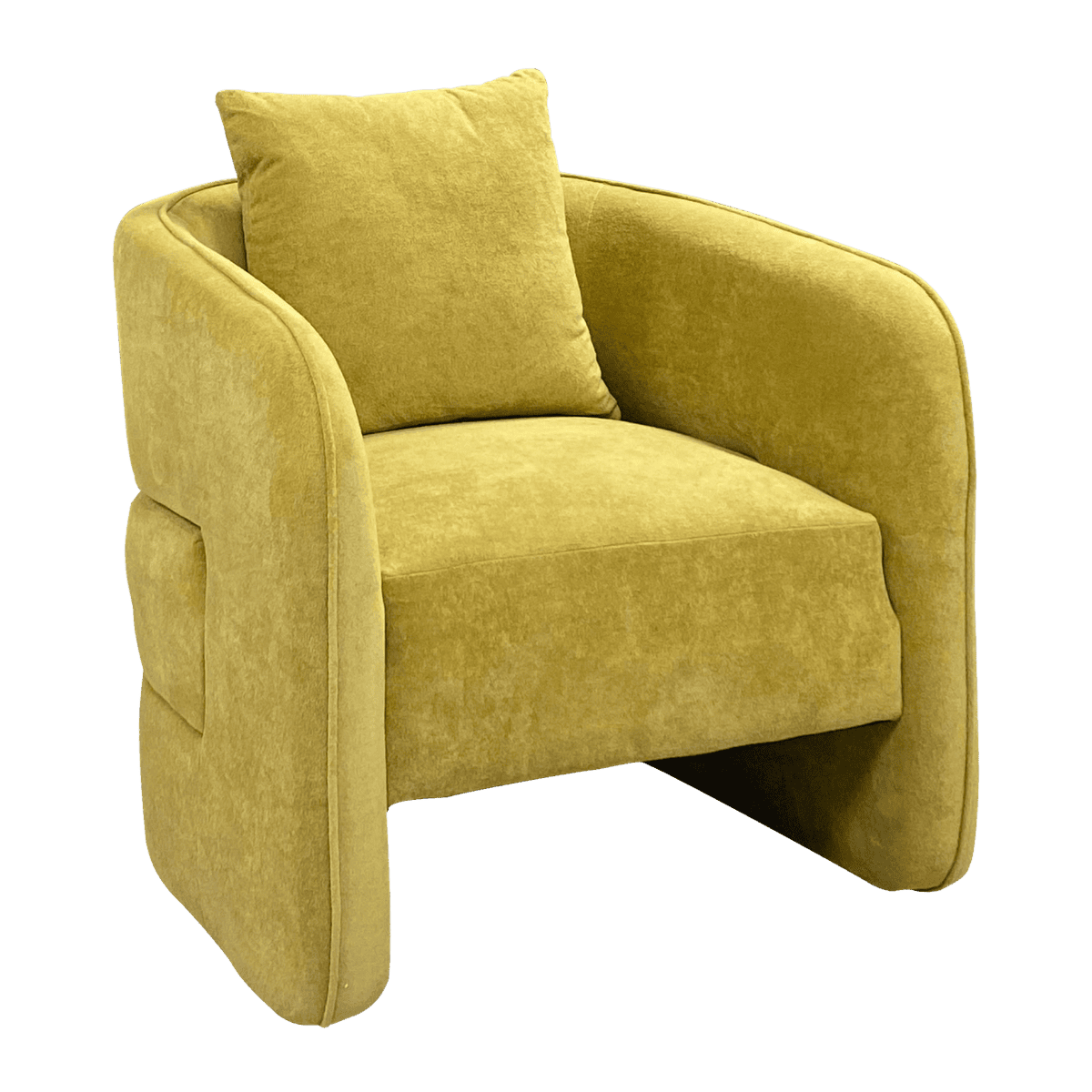 Fauteuil club en tissu