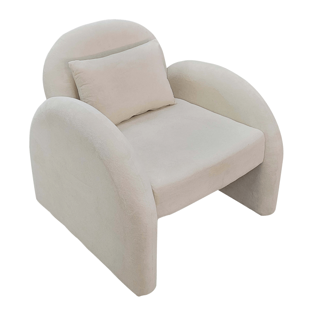 Fauteuil club en tissu