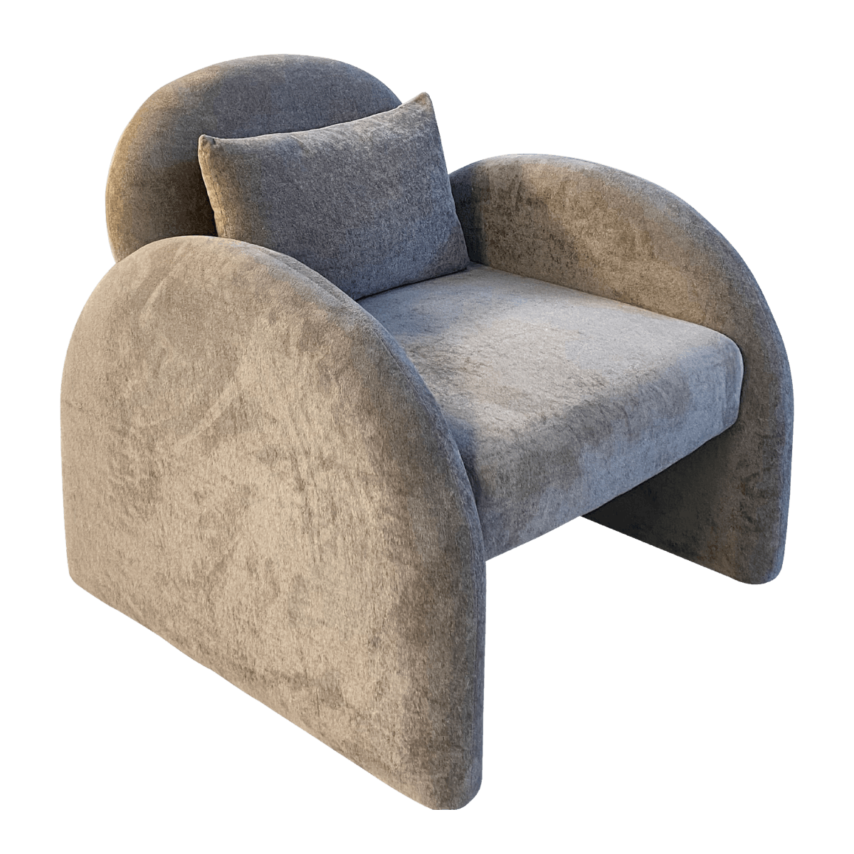 Fauteuil club en tissu