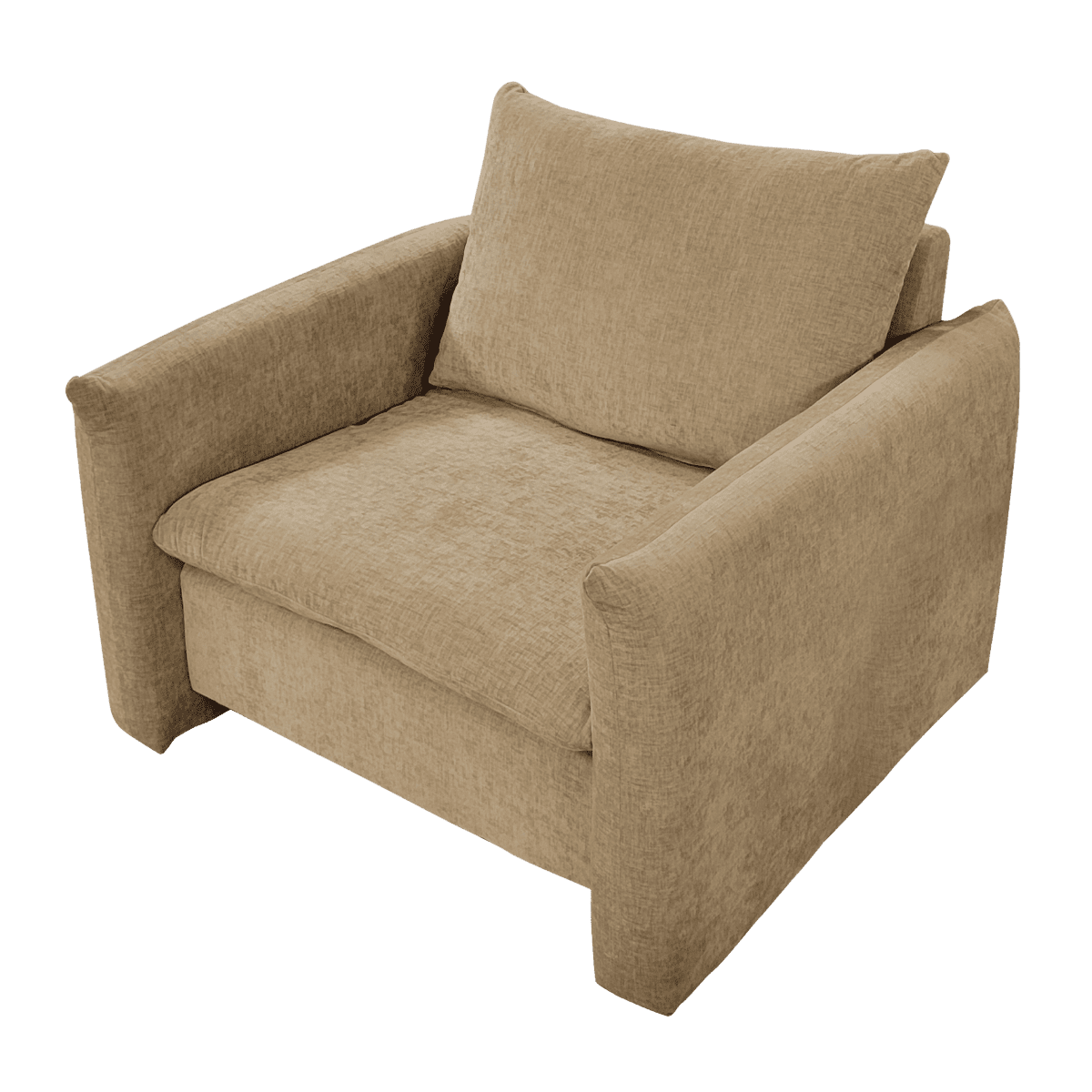 Fauteuil club en tissu
