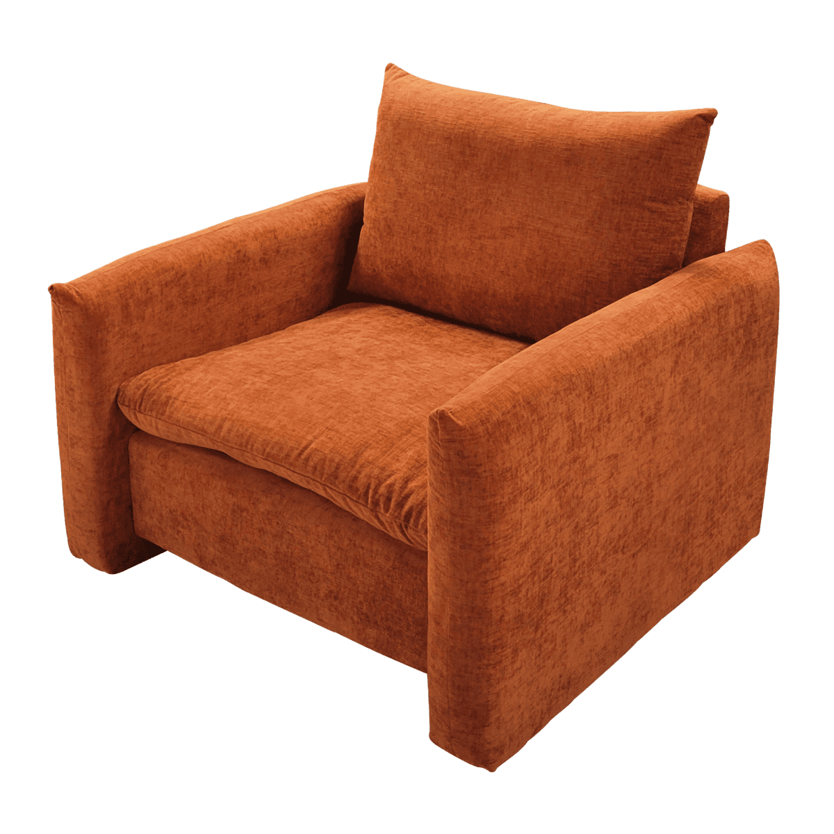 Fauteuil club en tissu