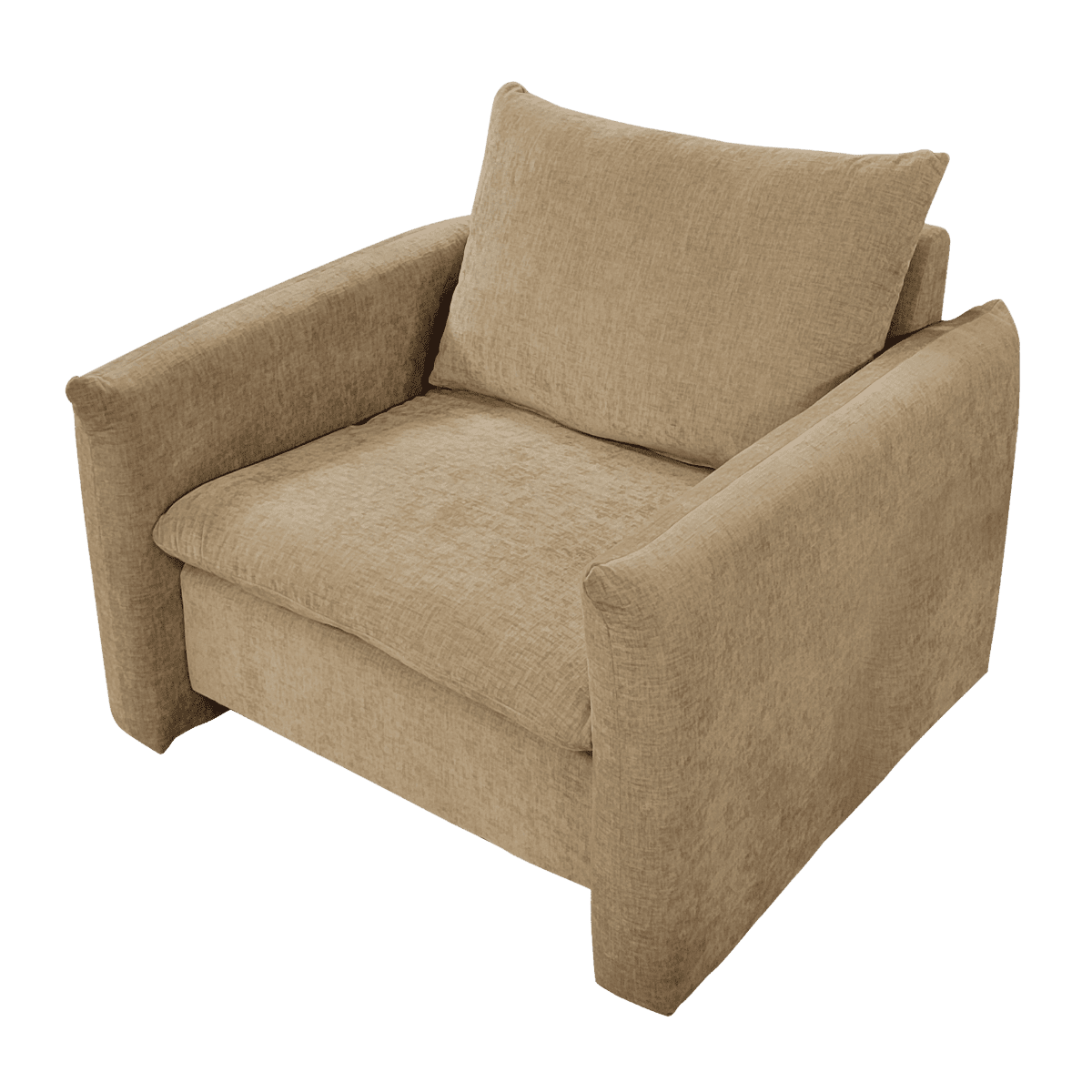 Fauteuil club en tissu