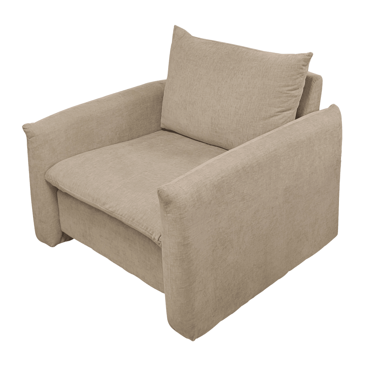 Fauteuil club en tissu