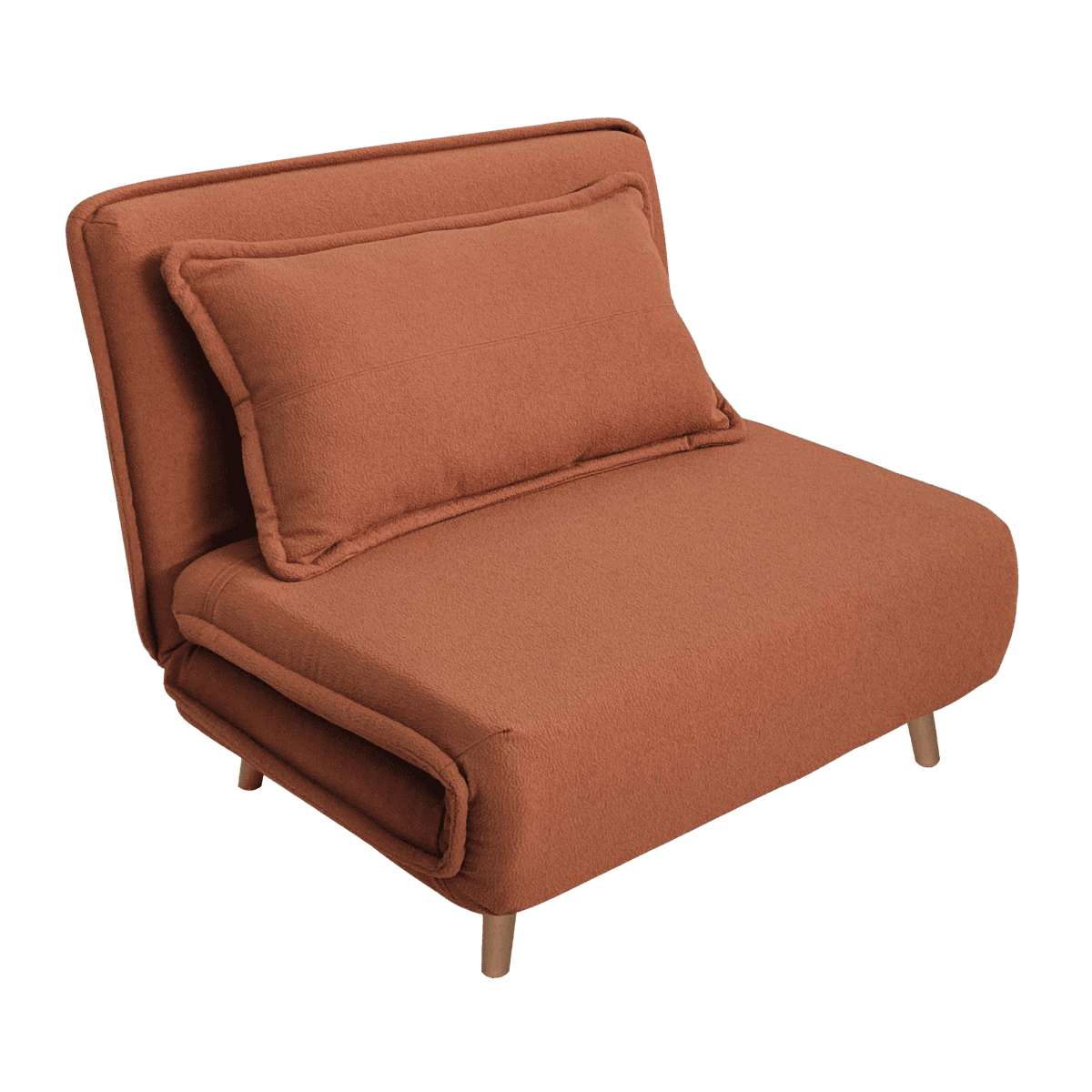 Fauteuil clic-clac en tissu