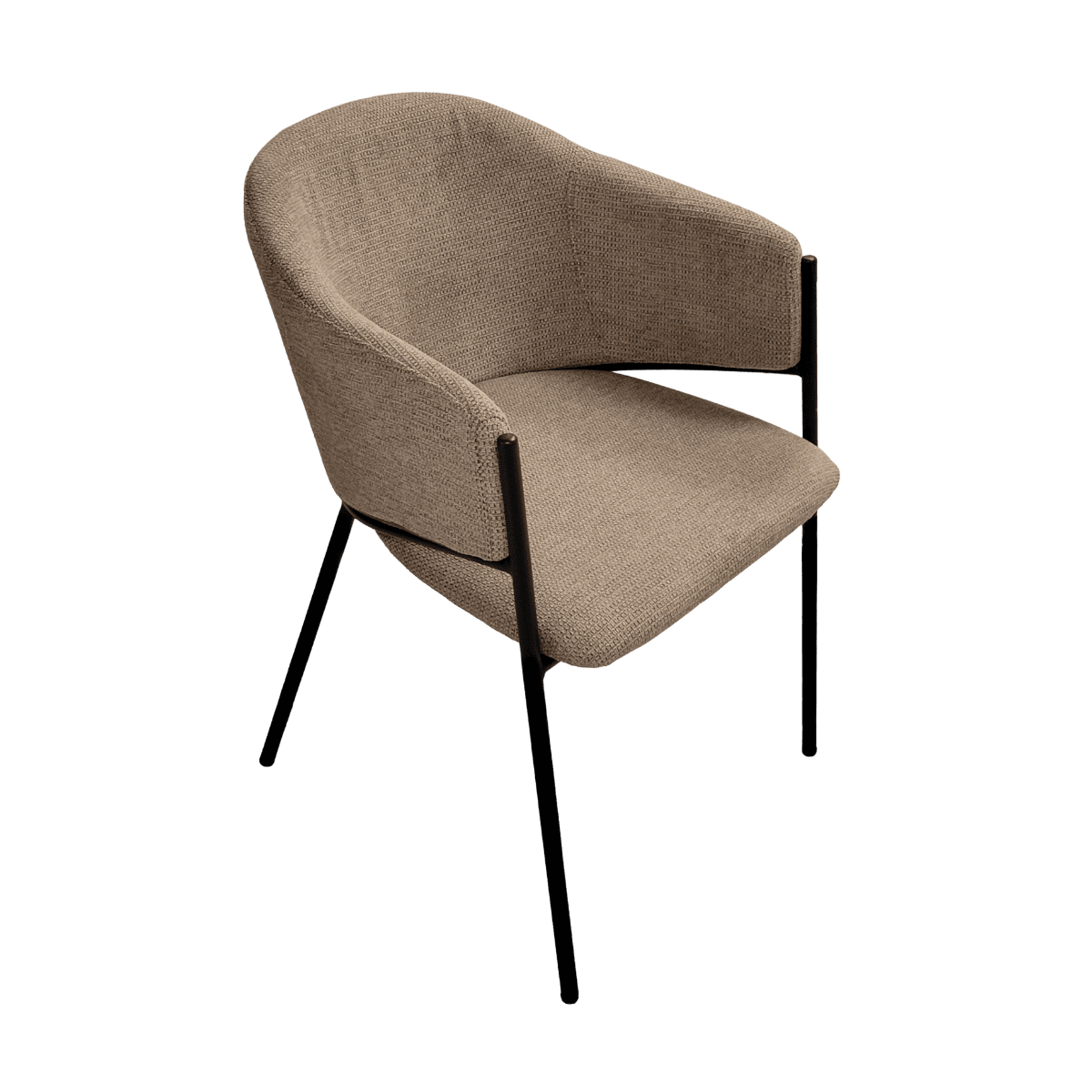 Chaise pour table à manger en tissu
