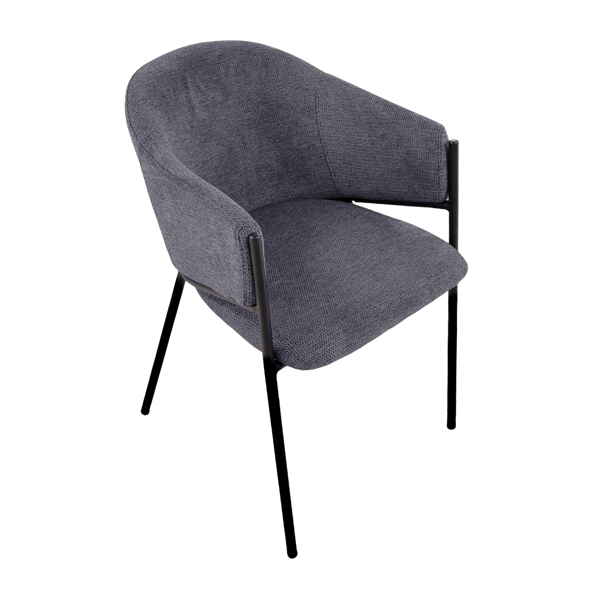 Chaise pour table à manger en tissu