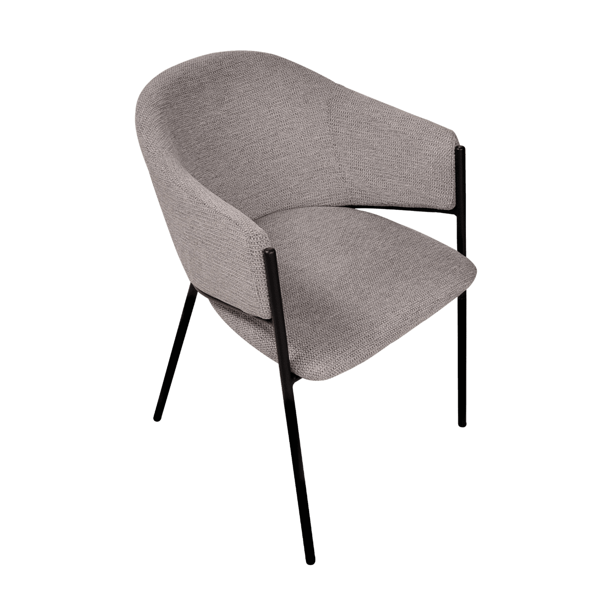 Chaise pour table à manger en tissu