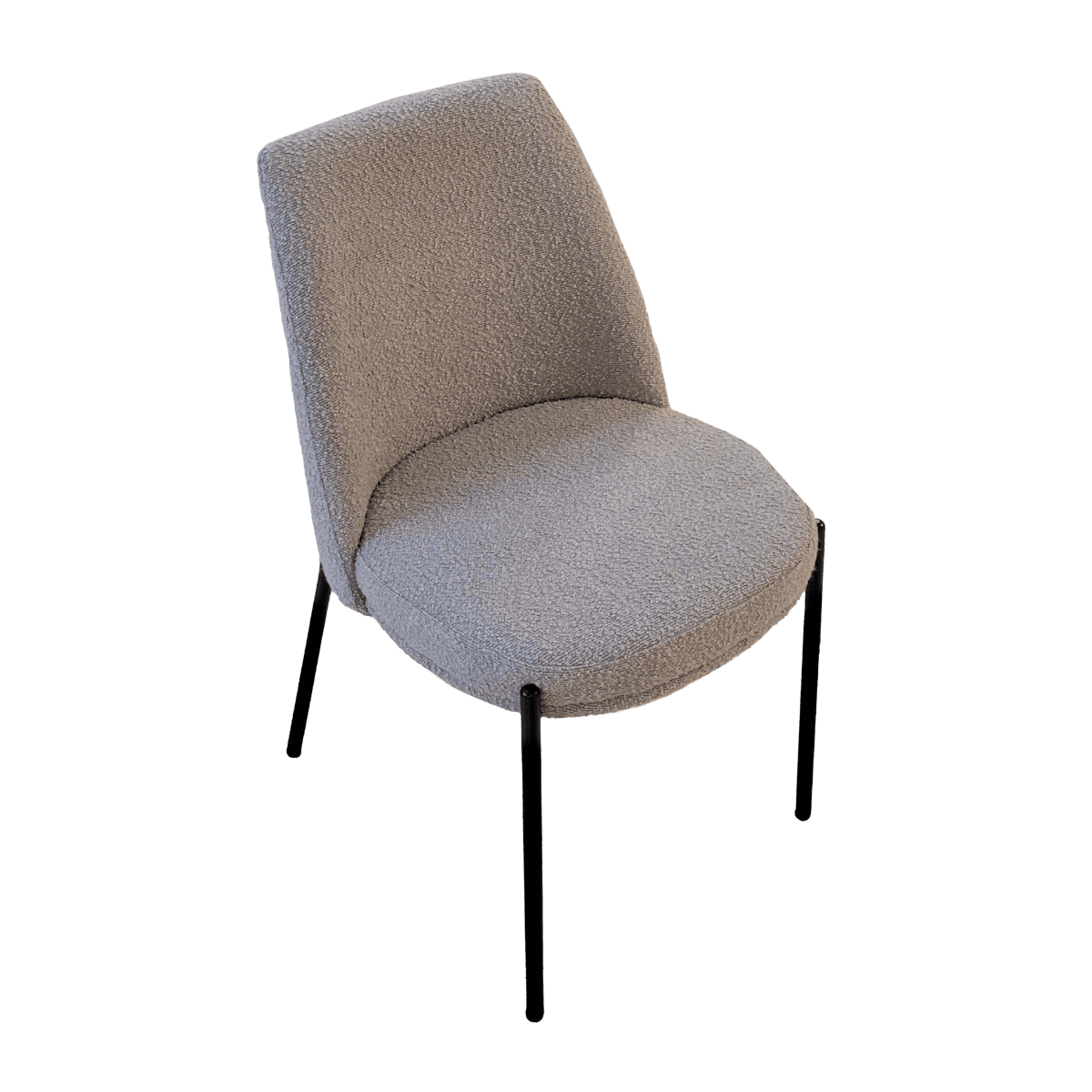 Chaise pour table à manger en tissu